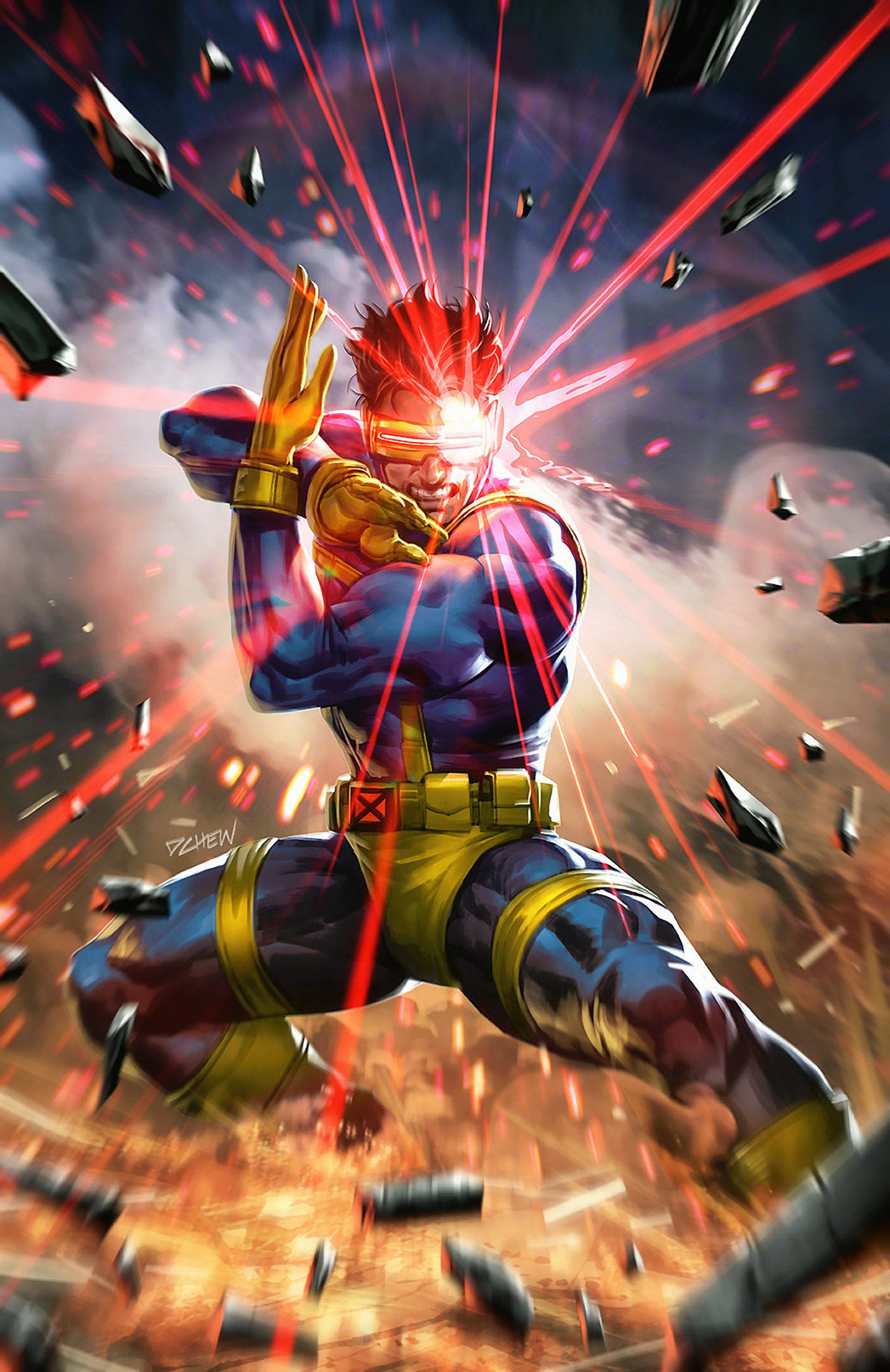 X-Men #26 1:50 Derrick Chew Cyclops Full Art Variant
