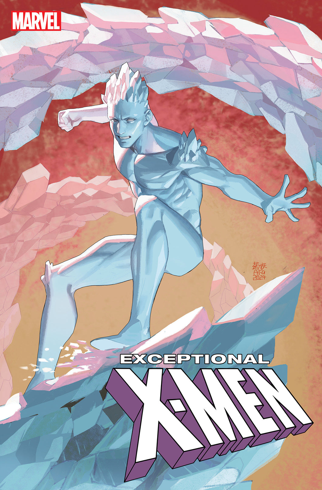 Exceptional X-Men #4 1:25 Aka Variant