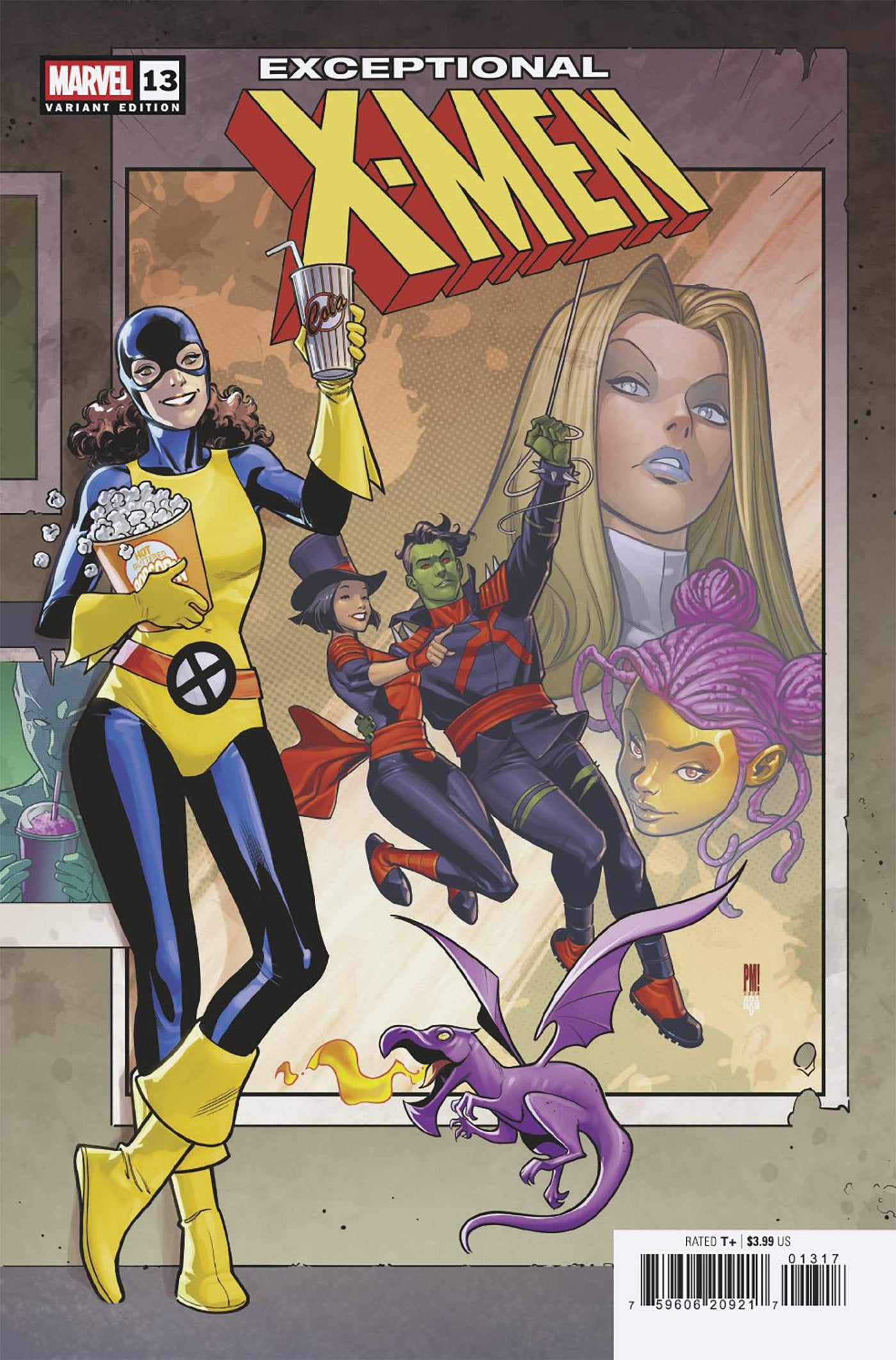 Exceptional X Men #13 1:25 Paco Medina Variant