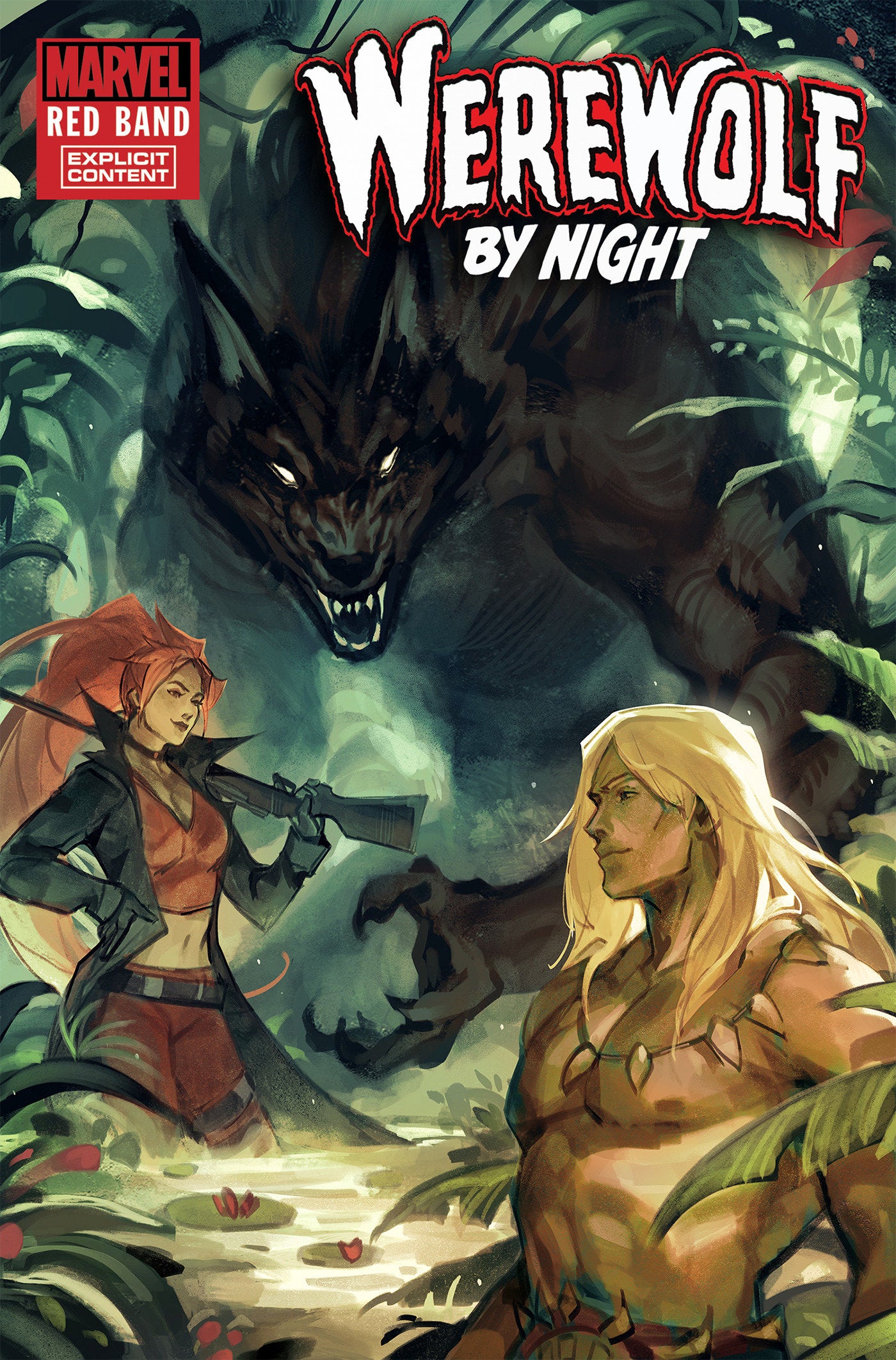 Werewolf By Night: Red Band #3 1:25 Jessica Fong Variant [Polybagged]
