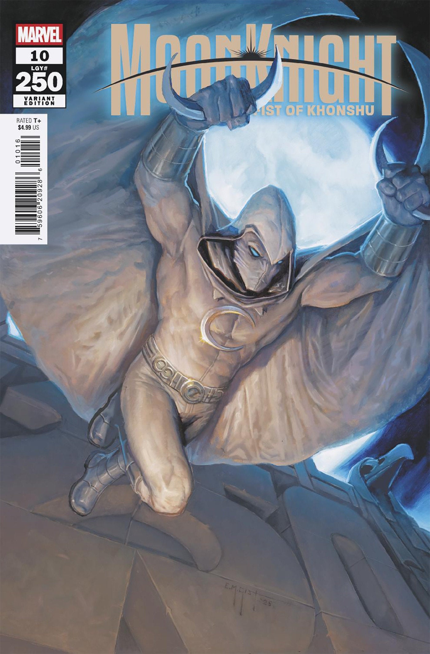 Moon Knight: Fist Of Khonshu #10 1:25 E.M. Gist Variant