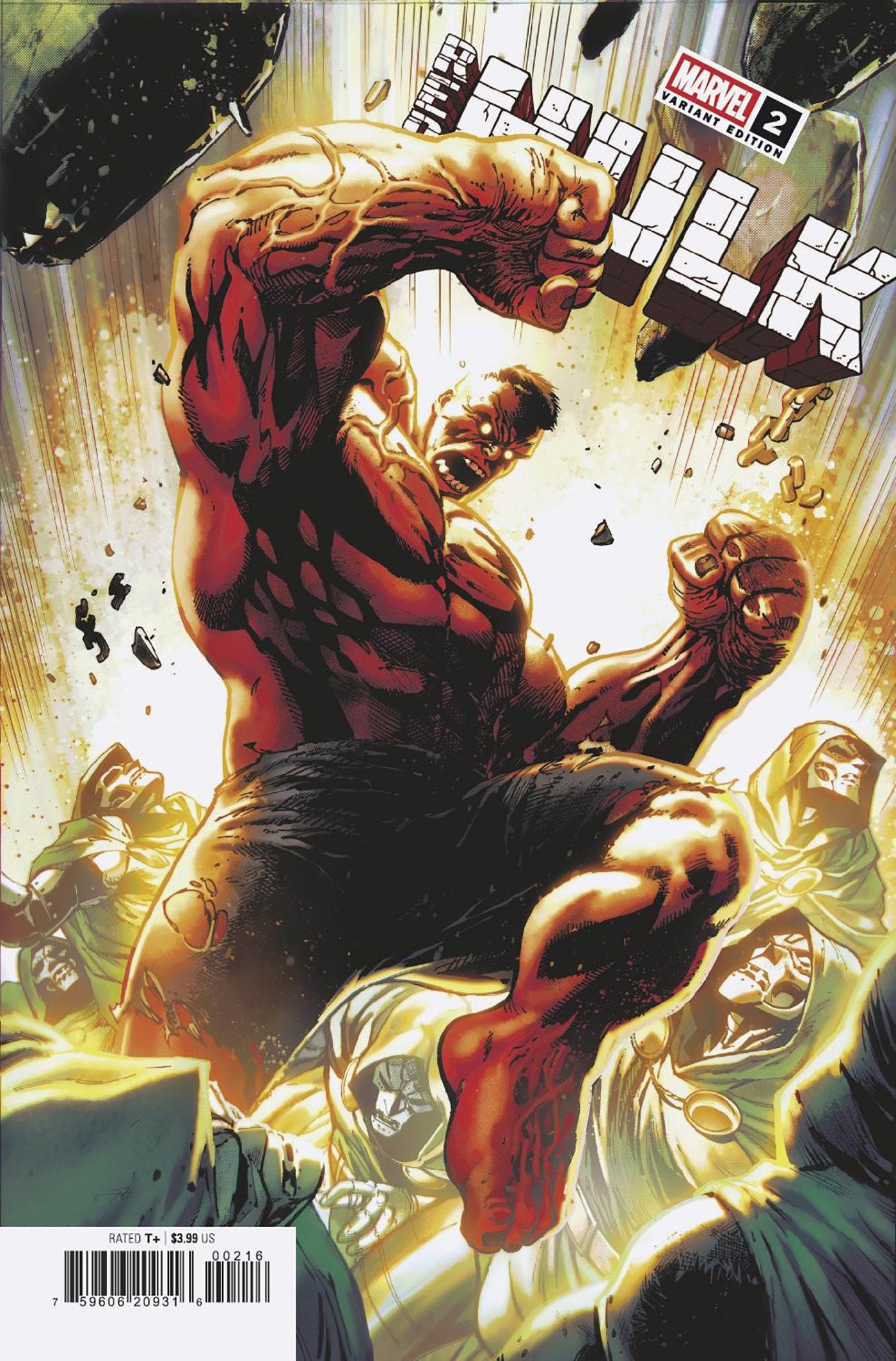 Red Hulk #2 1:25 Tony Daniel Variant [Doom]