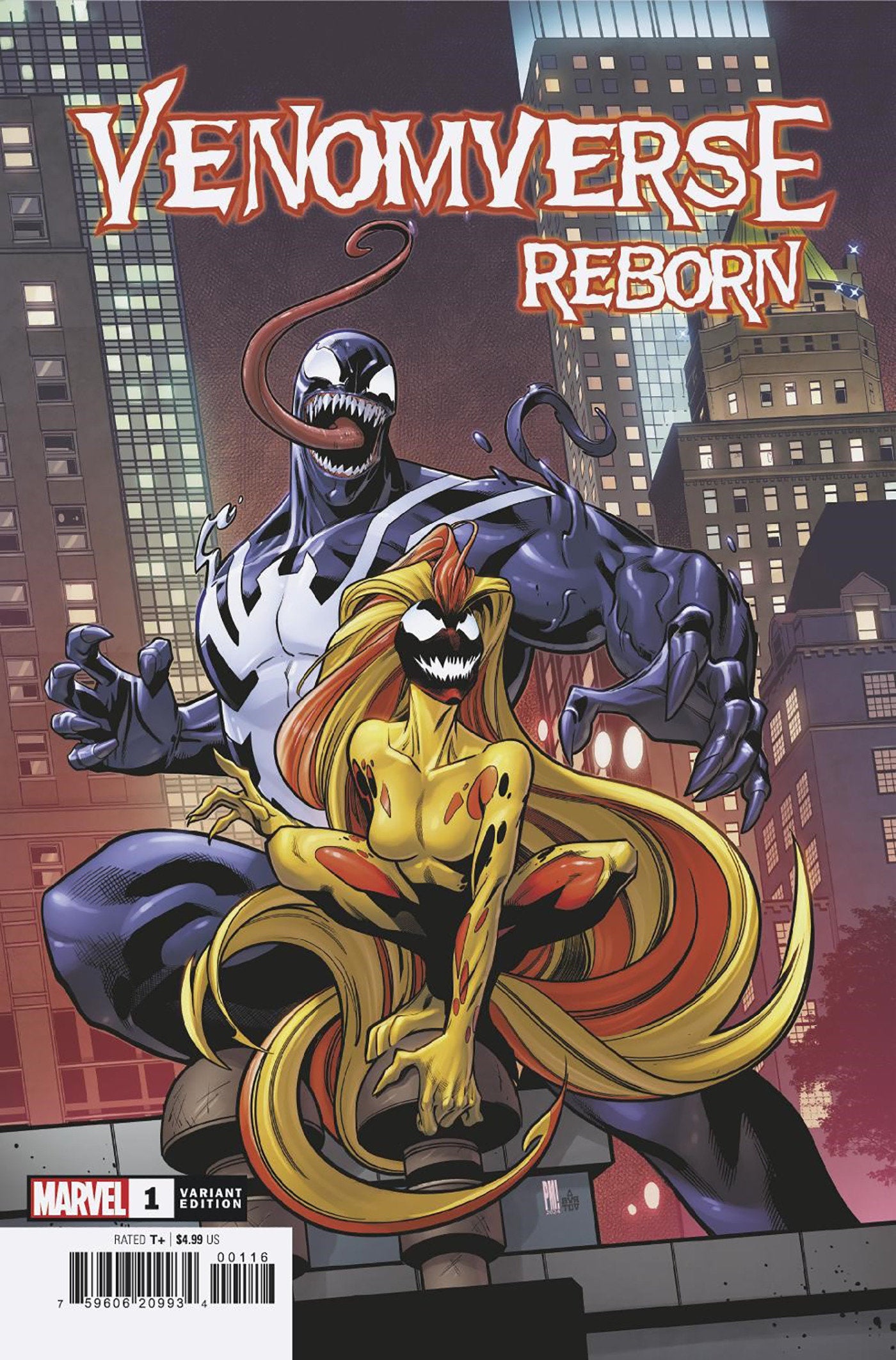 Venomverse Reborn #1 Paco Medina Variant 1:25