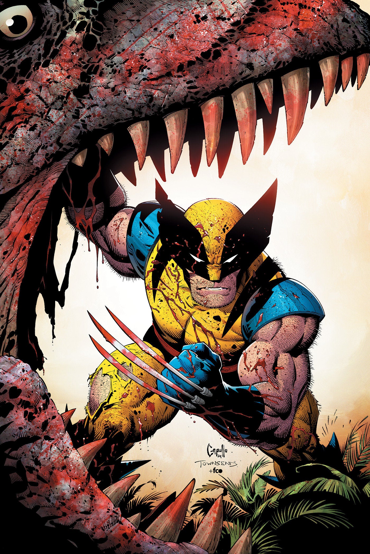 Wolverine: Revenge - Red Band #1 Greg Capullo Full Art Variant [Polybagged] 1:100