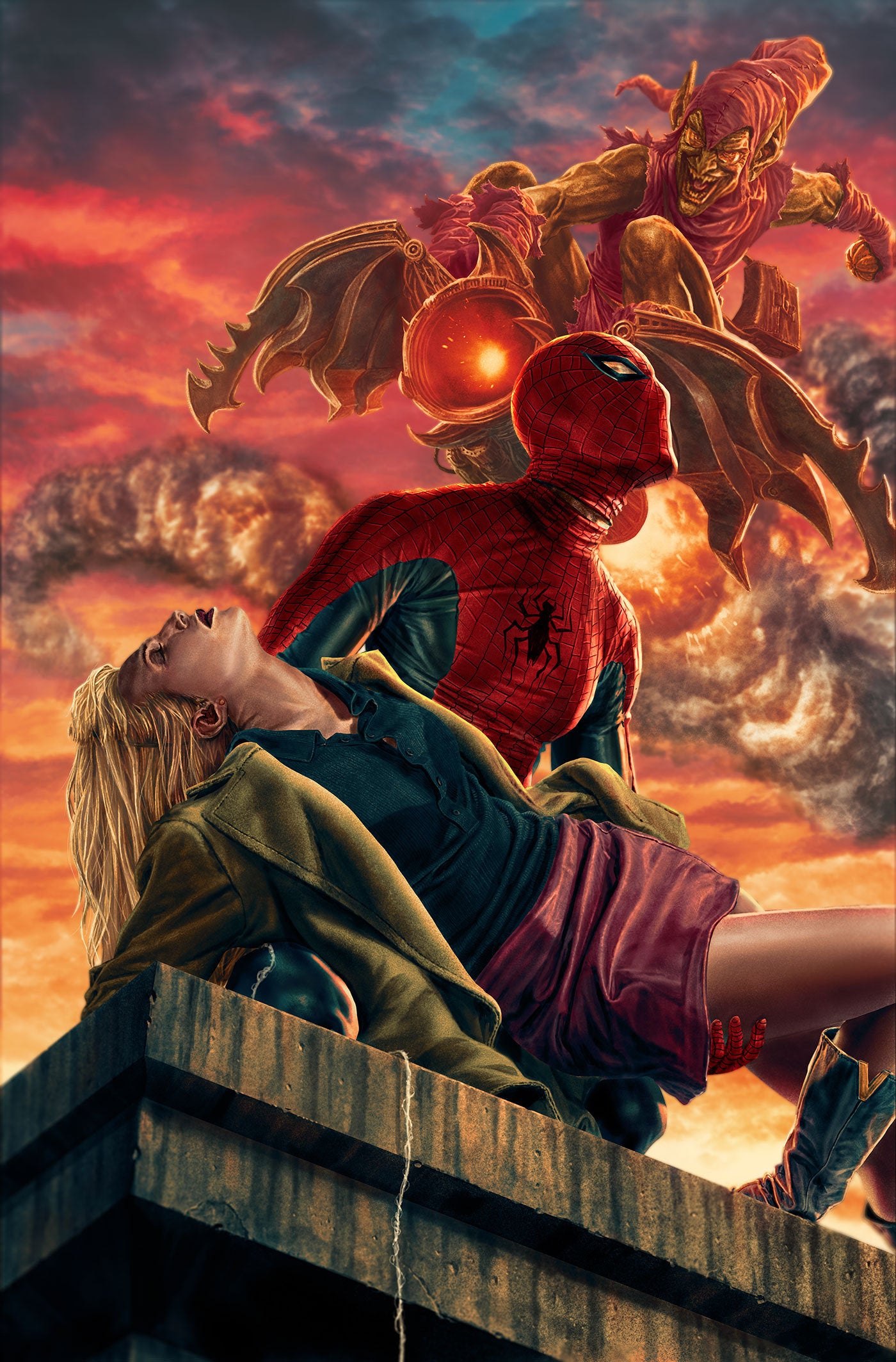 Amazing Spider-Man #18 1:100 Lee Bermejo Amazing Visions Full Art Variant