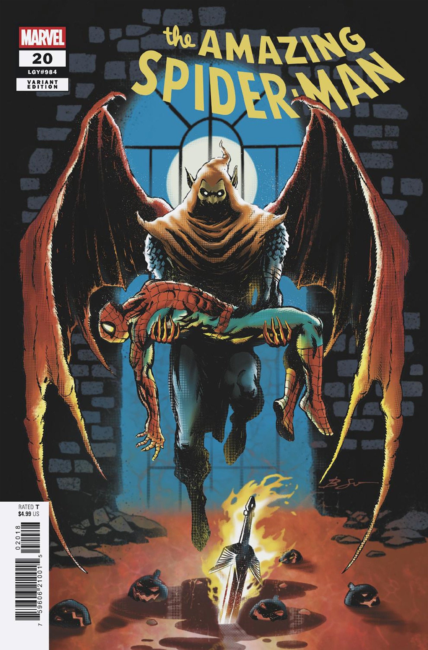 Amazing Spider-Man #20 1:25 Ben Su Variant