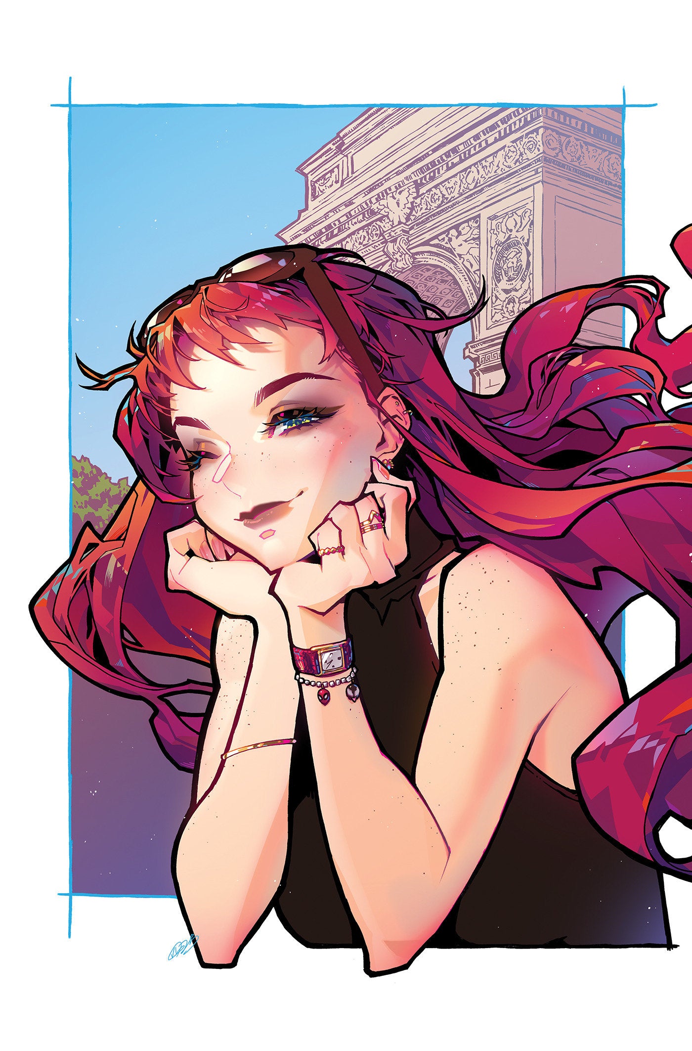 Amazing Spider-Man #25 1:50 Rose Besch Full Art Variant [Ds]