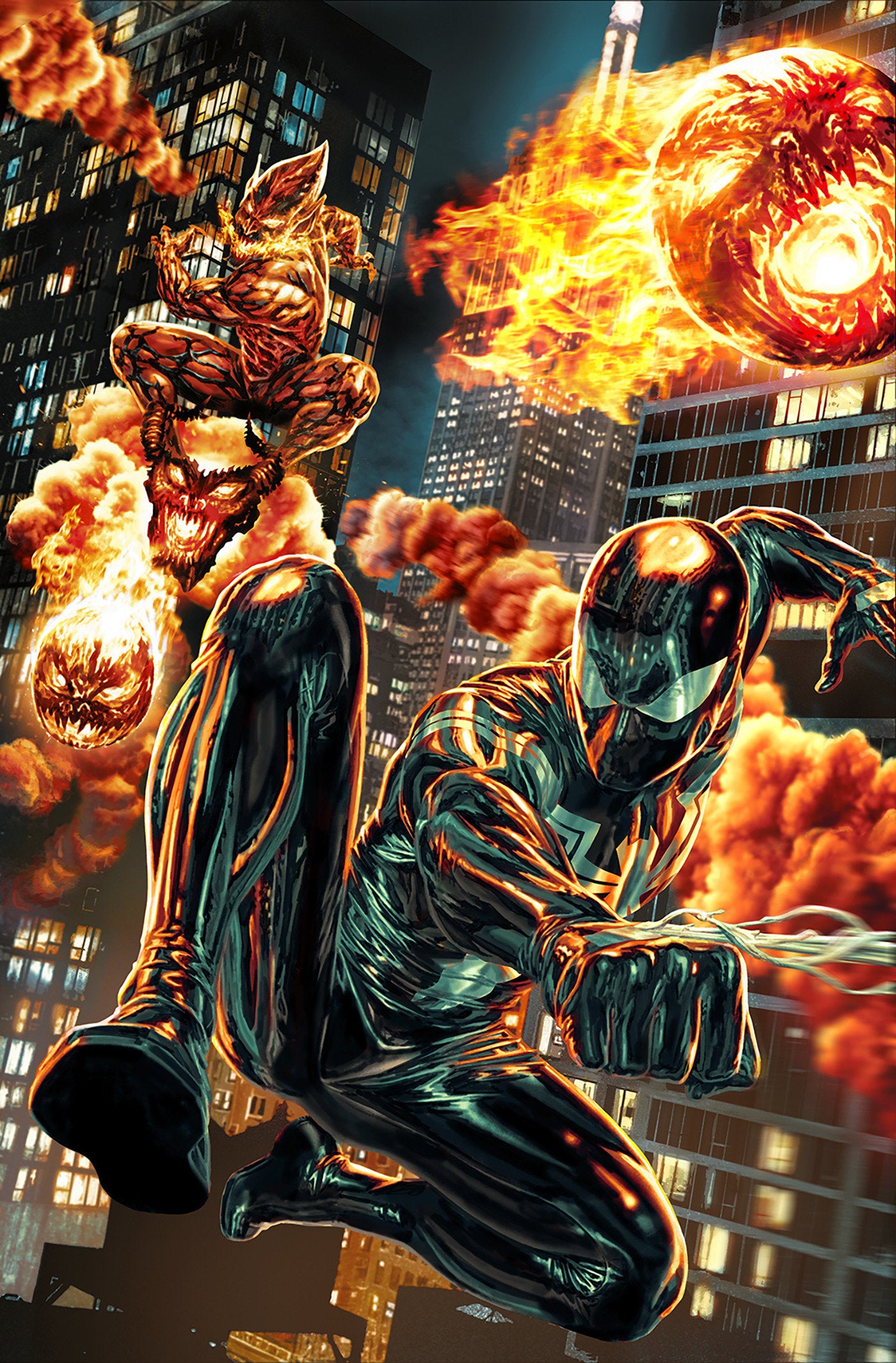 Amazing Spider-Man #32 1:100 Lee Bermejo Amazing Visions Full Art Variant