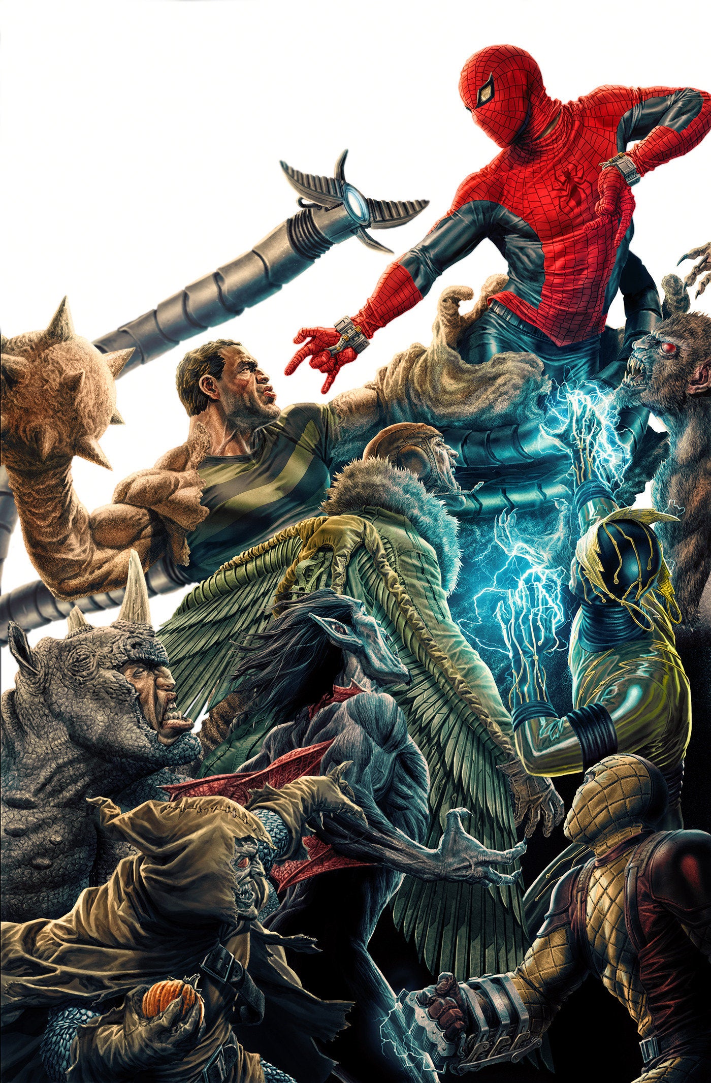 Amazing Spider-Man #1000 1:100 Lee Bermejo Amazing Visions Full Art Variant