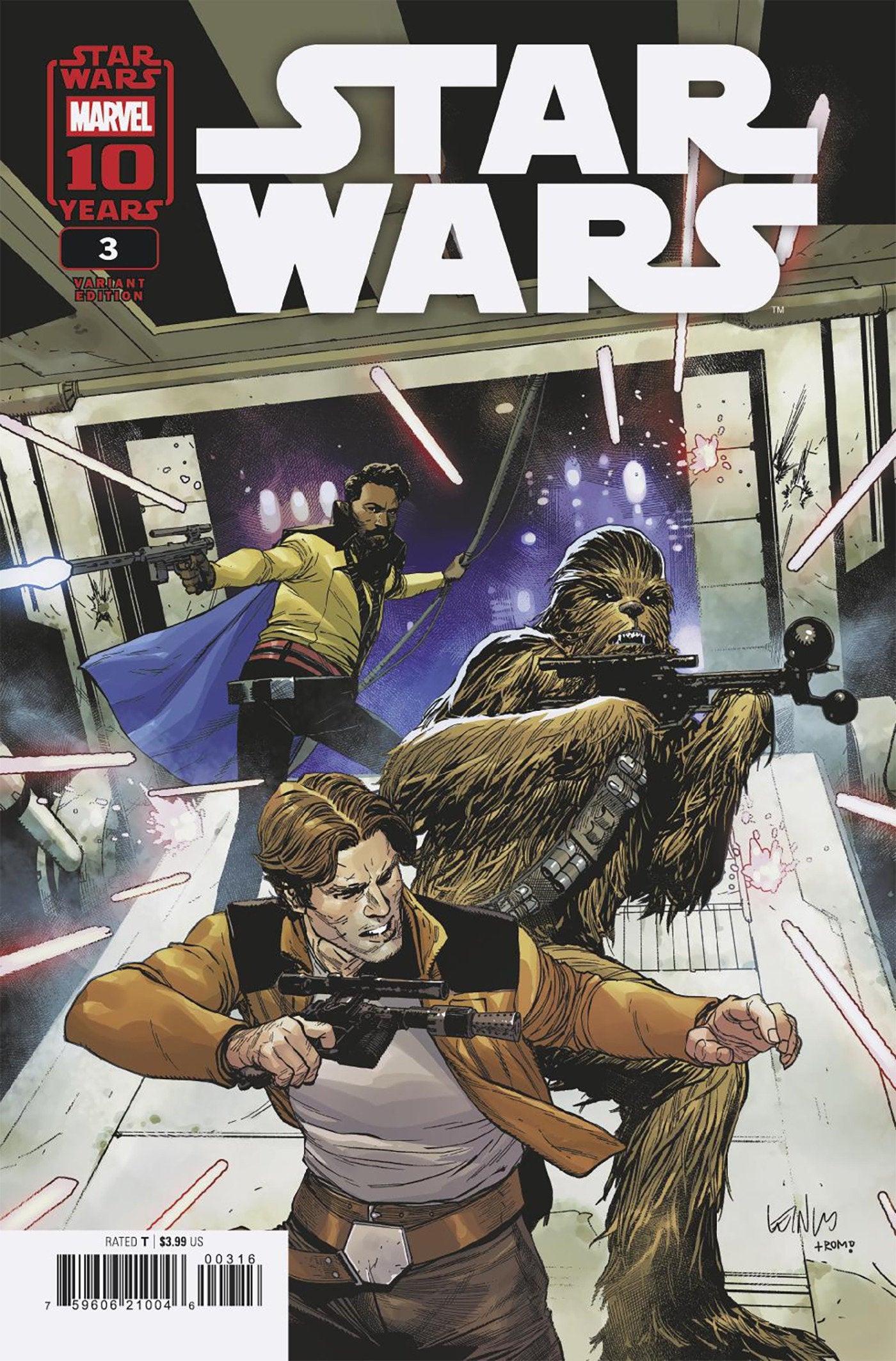 Star Wars #3 1:25 Leinil Yu Variant