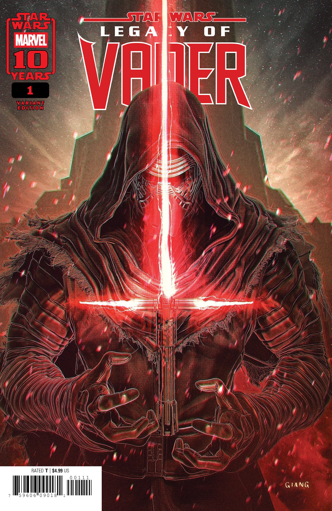 Star Wars: Legacy Of Vader #1 1:25 John Giang Variant