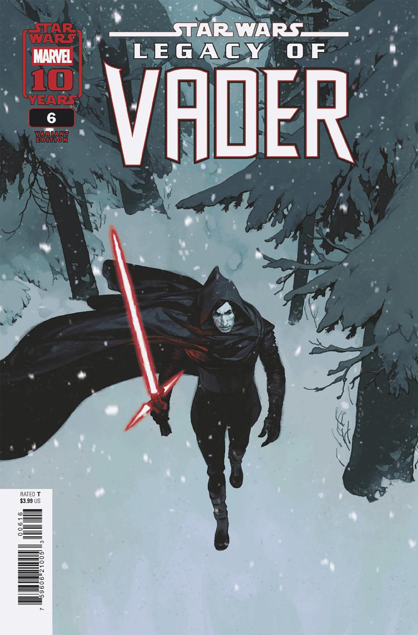 Star Wars: Legacy Of Vader #6 1:25 Josemaria Casanovas Variant
