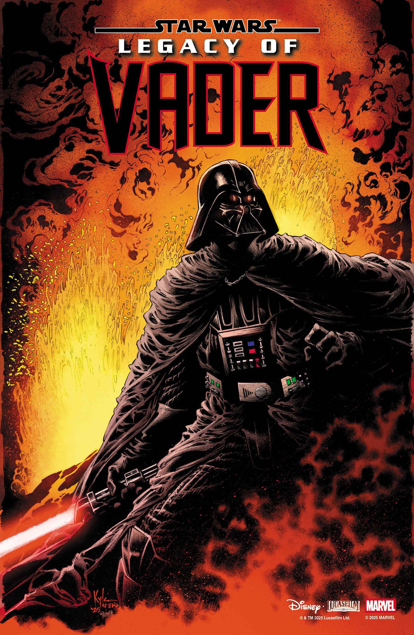 Star Wars: Legacy Of Vader #12 1:25 Kyle Hotz Variant