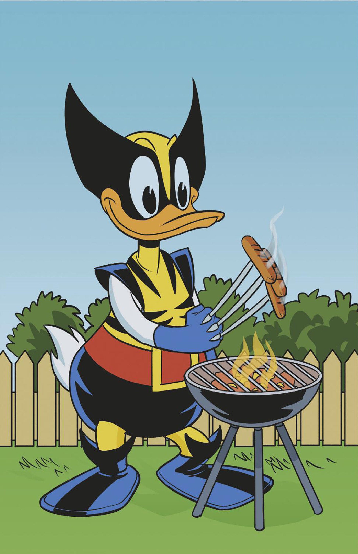 Marvel & Disney: What If...? Donald Duck Became Wolverine #1 1:50 Phil Noto Donald Du Ck Wolverine Full Art Variant