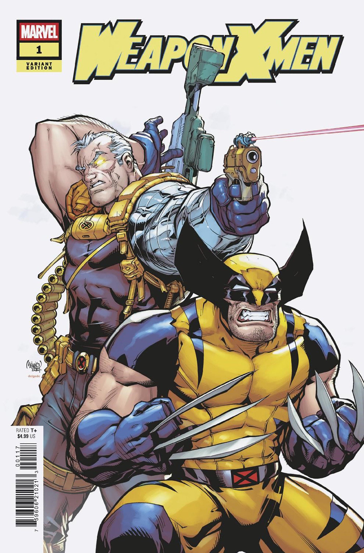 Weapon X-Men #1 1:25 Gleb Melnikov Variant [Doom]