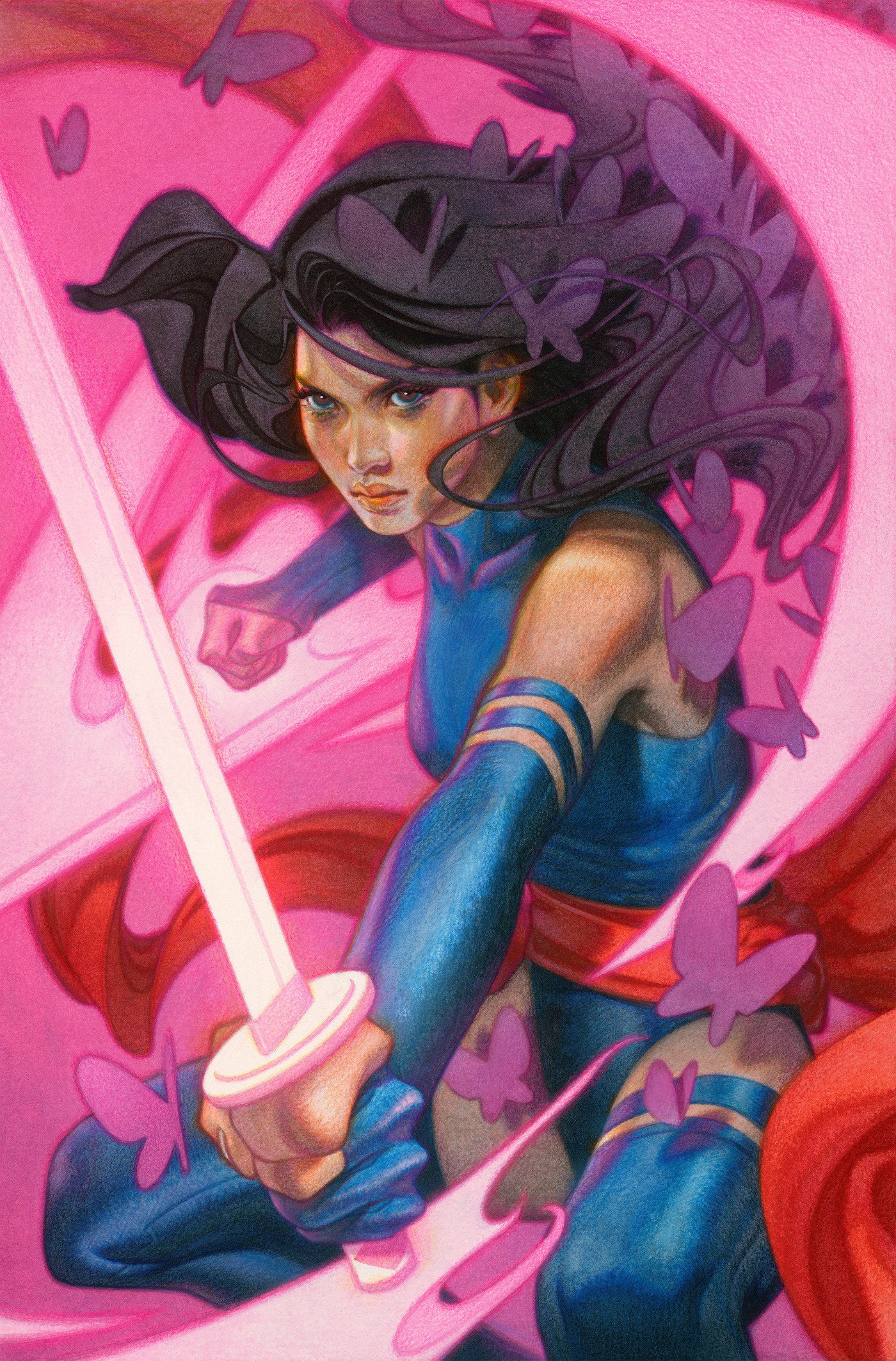 Psylocke #1 1:50 Tran Nguyen Full Art Variant