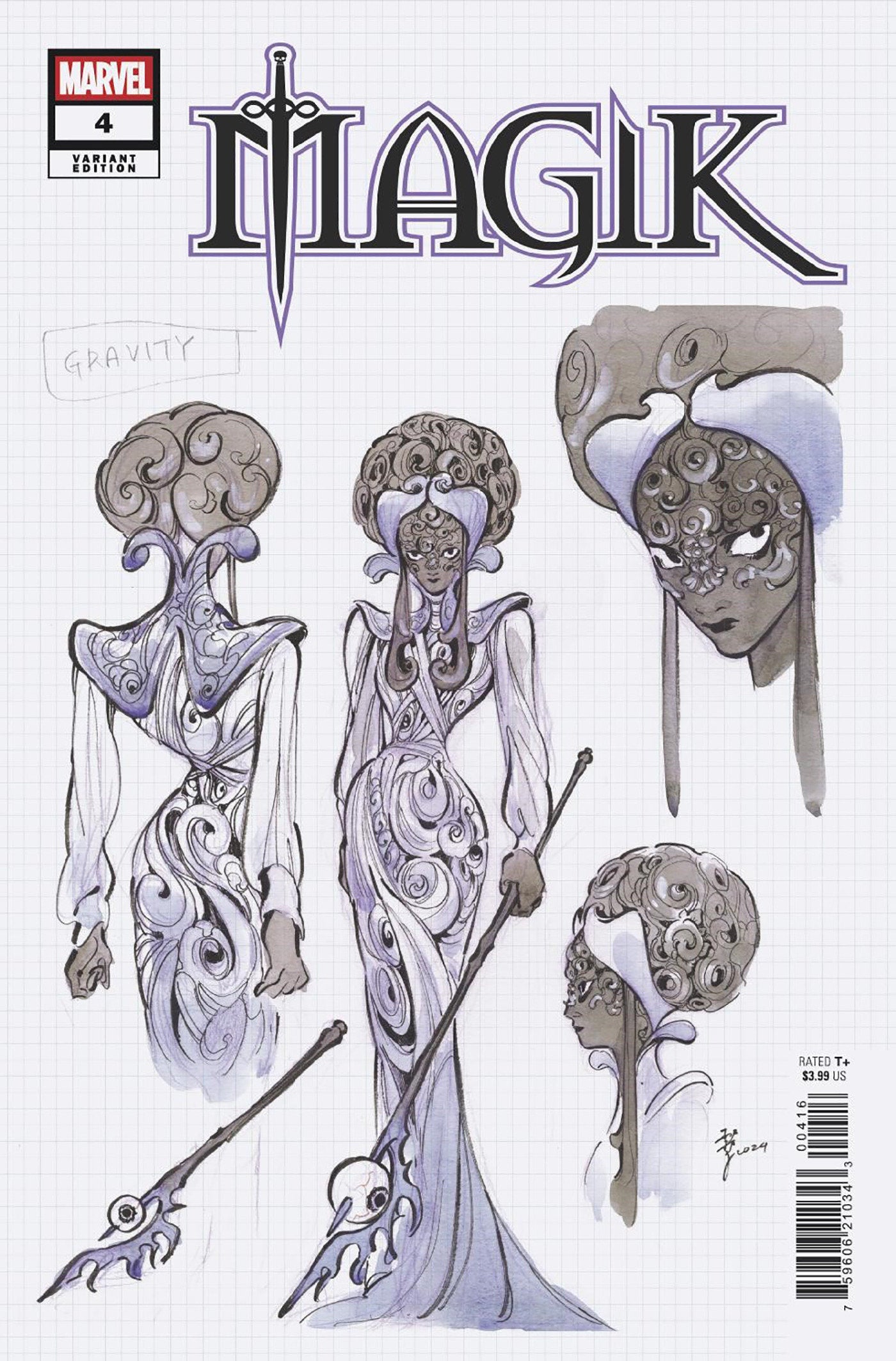 Magik #4 1:10 Peach Momoko Design Variant