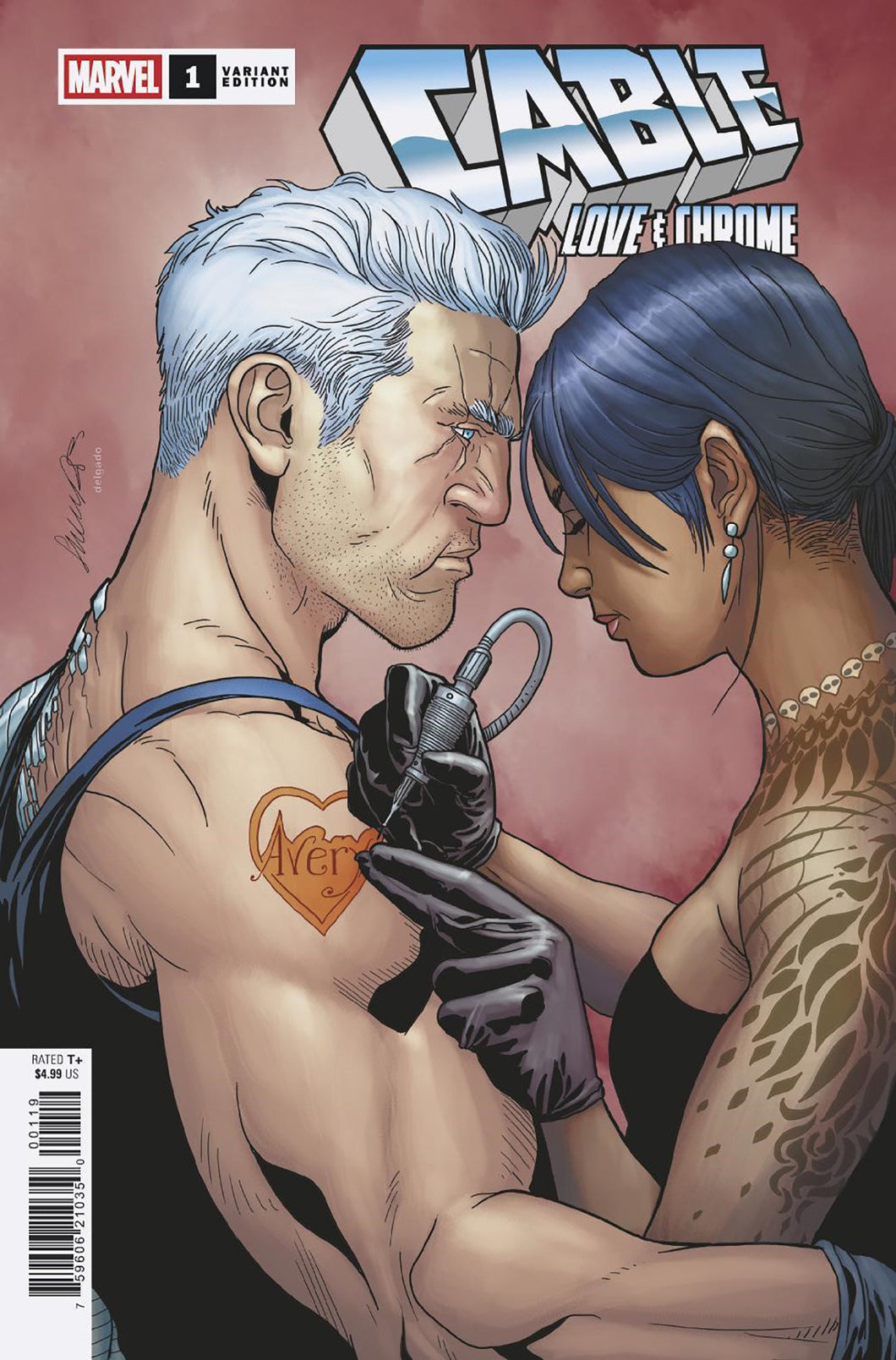 Cable: Love And Chrome #1 1:25 Salvador Larroca Variant