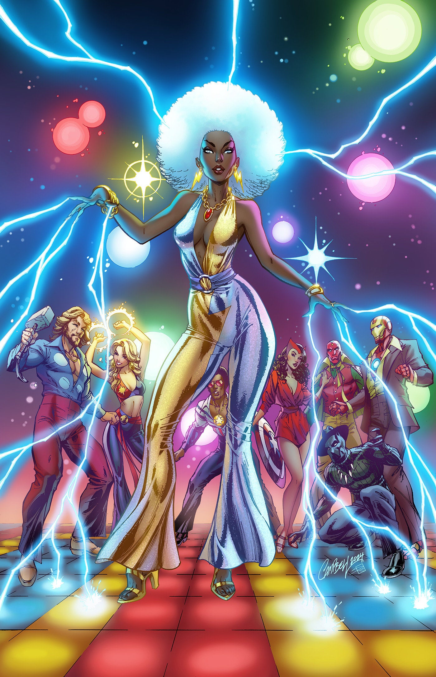 Storm #1 J. Scott Campbell Ratio Virgin 2nd Print Variant
