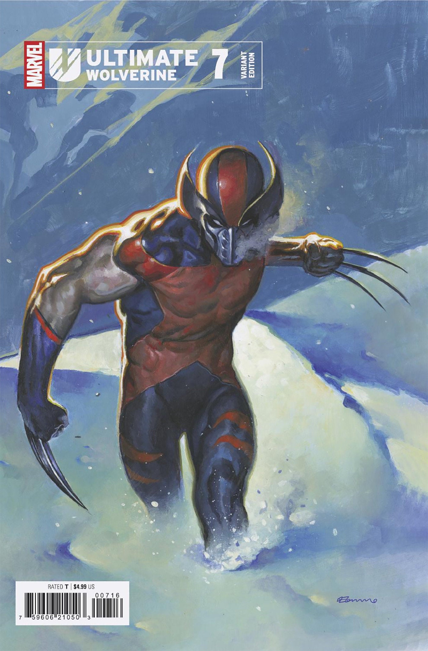 Ultimate Wolverine #7 1:25 Fabrizio De Tommaso Variant