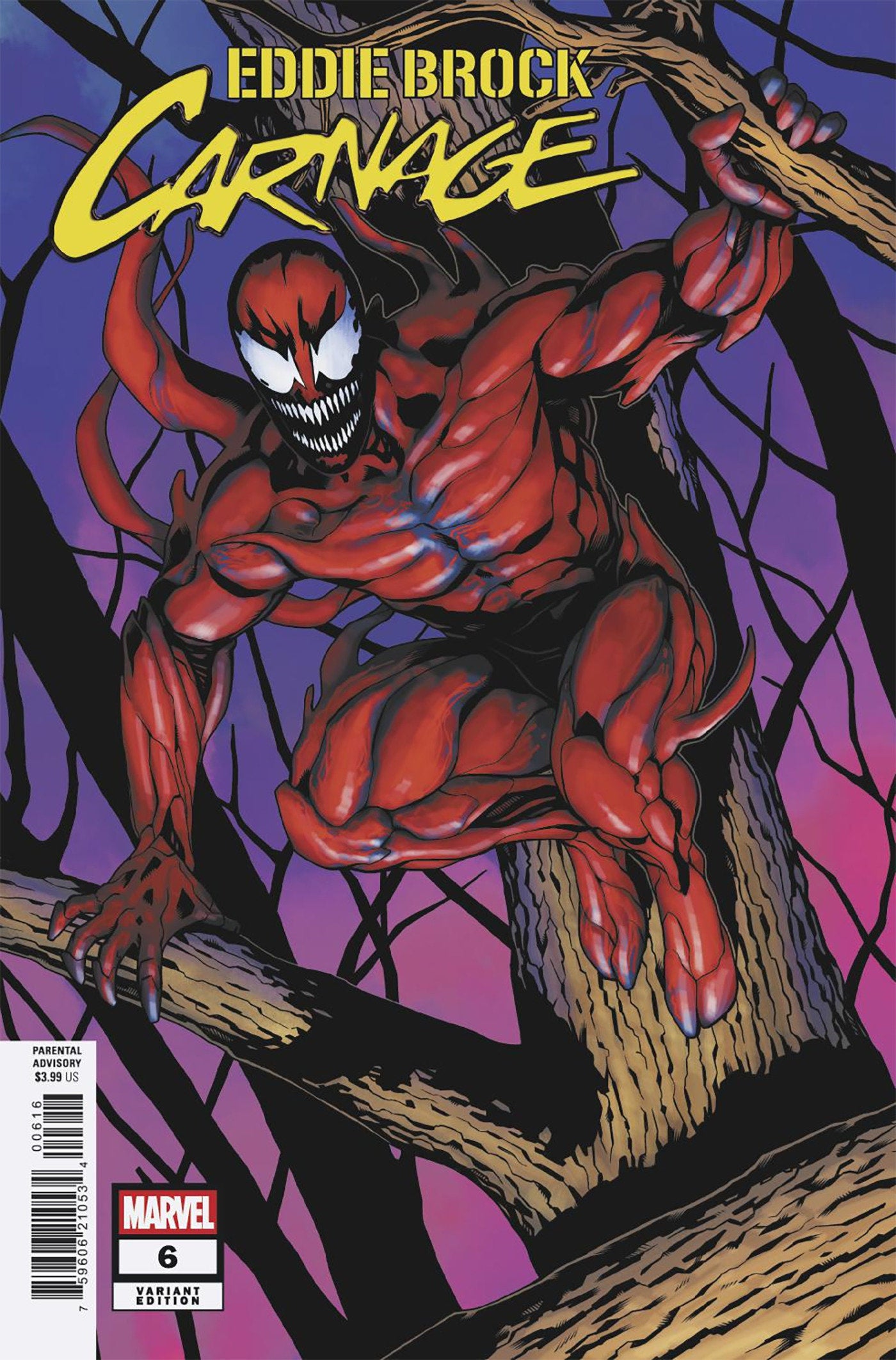 Eddie Brock: Carnage #6 1:25 Juann Cabal Variant
