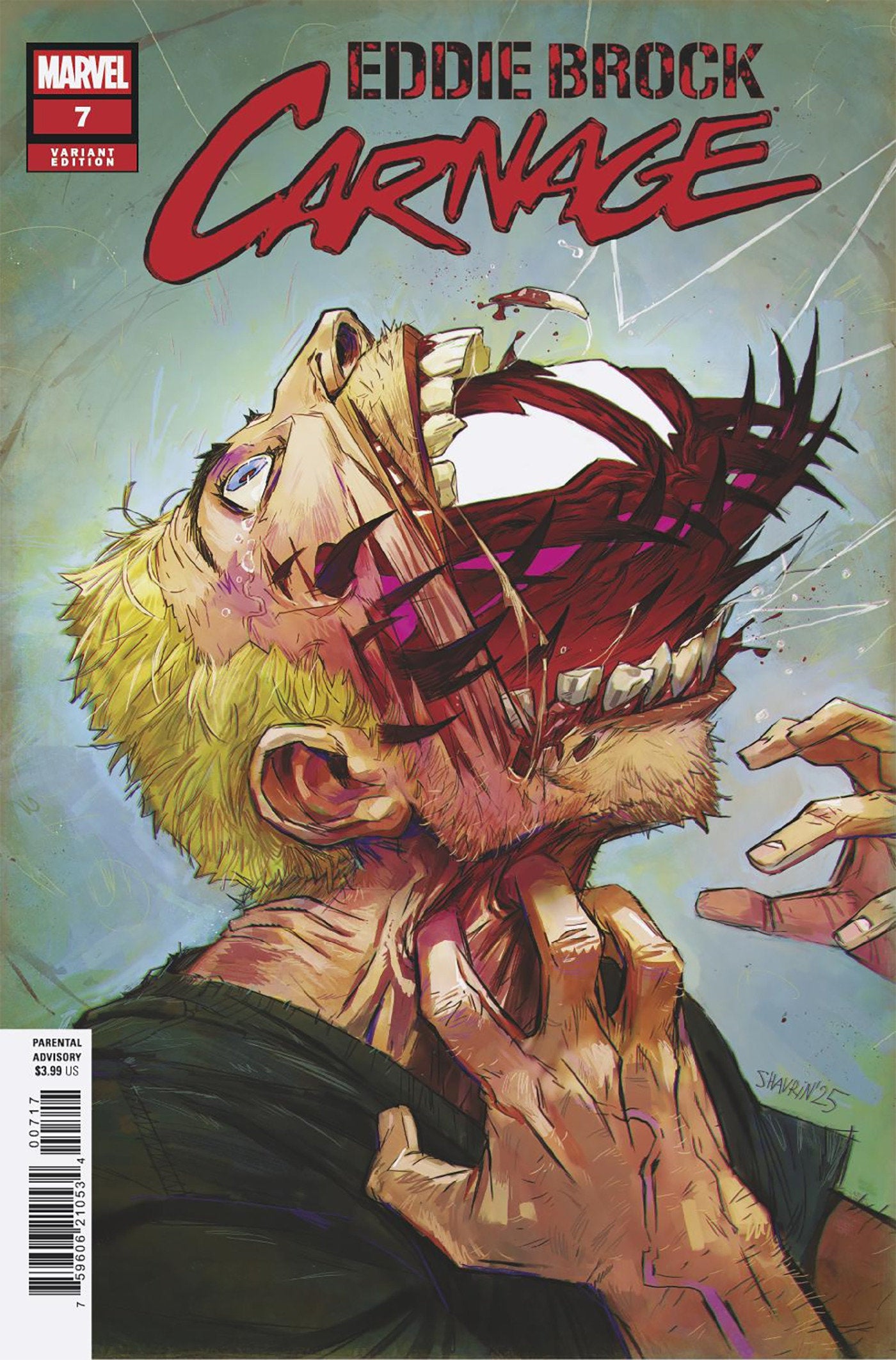 Eddie Brock: Carnage #7 1:25 Ivan Shavrin Variant