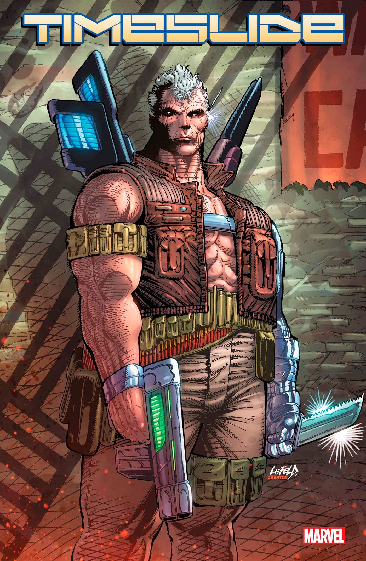 Timeslide #1 1:50 Rob Liefeld Hidden Gem Variant