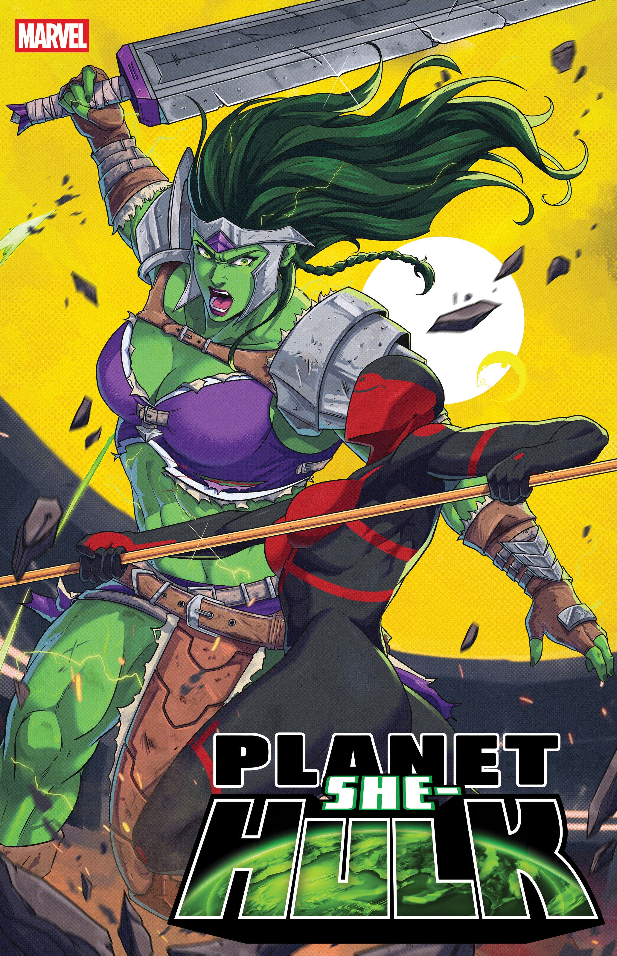 Planet She Hulk #2 1:25 Jhony Caballero Variant