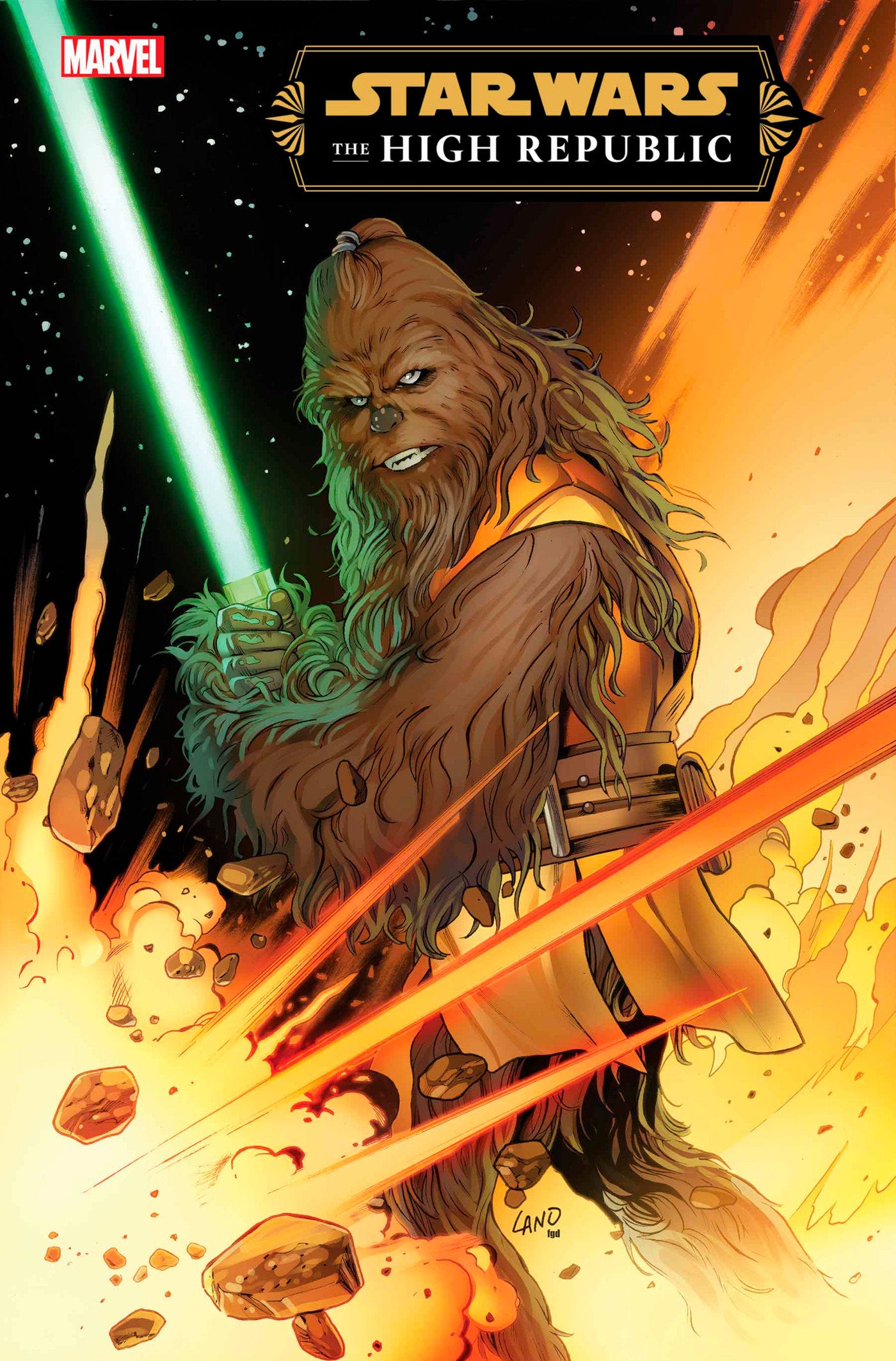 Star Wars: The High Republic - Fear Of The Jedi #1 1:25 Greg Land Variant