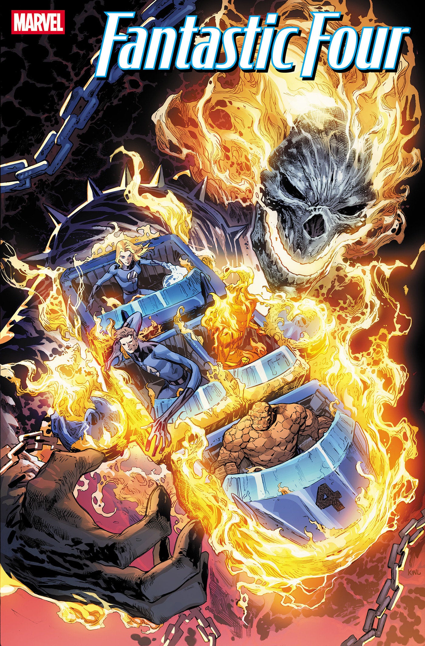 Fantastic Four #13 1:25 Ken Lashley Variant