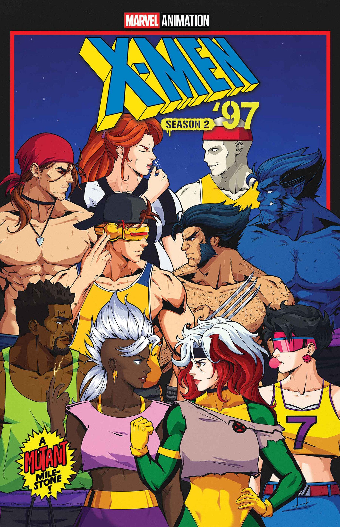 X-Men '97: Season Two #1 1:25 Jhony Caballero Variant
