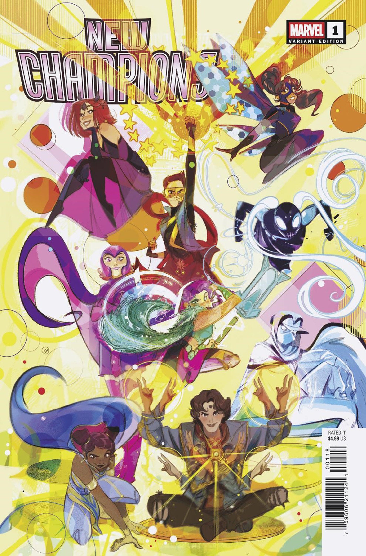 New Champions #1 1:25 Nicoletta Baldari Variant