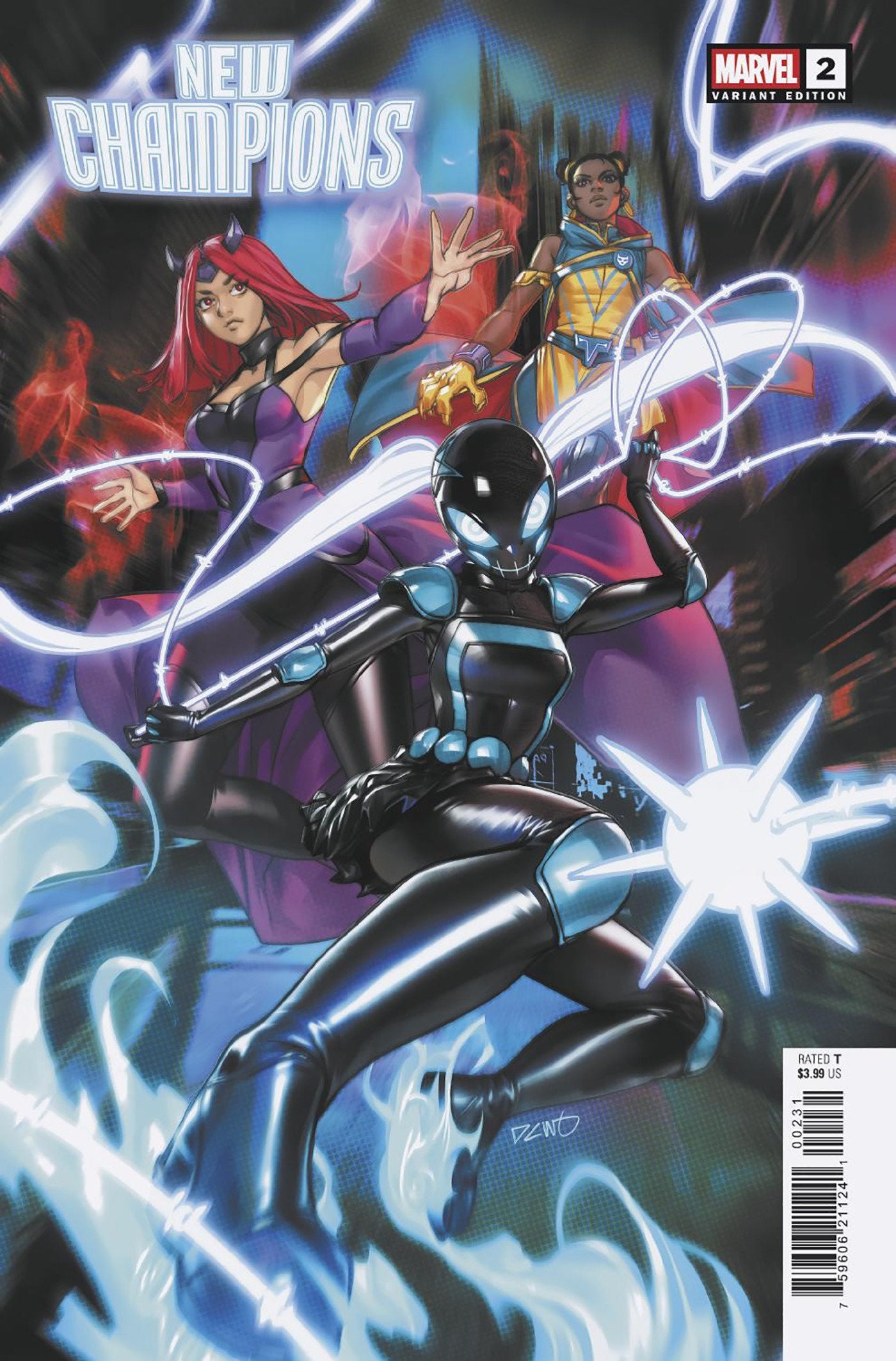 New Champions #2 Derrick Chew Variant - ONE PER CUSTOMER