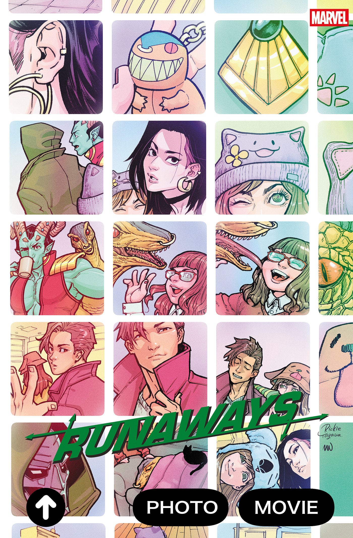 Runaways #11:25  Rickie Yagawa Variant [Doom]