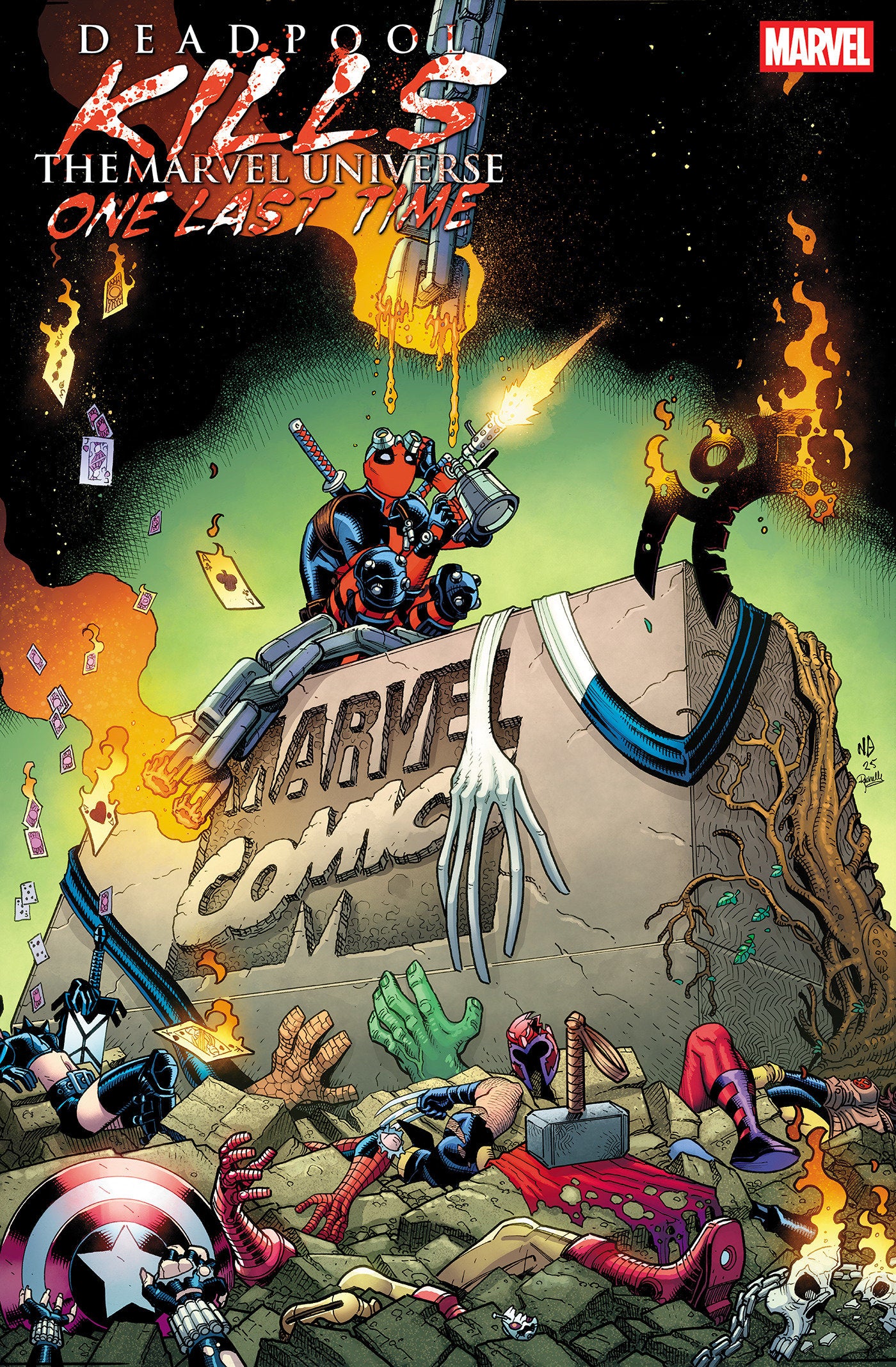 Deadpool Kills The Marvel Universe One Last Time #1 1:25 Nick Bradshaw Variant