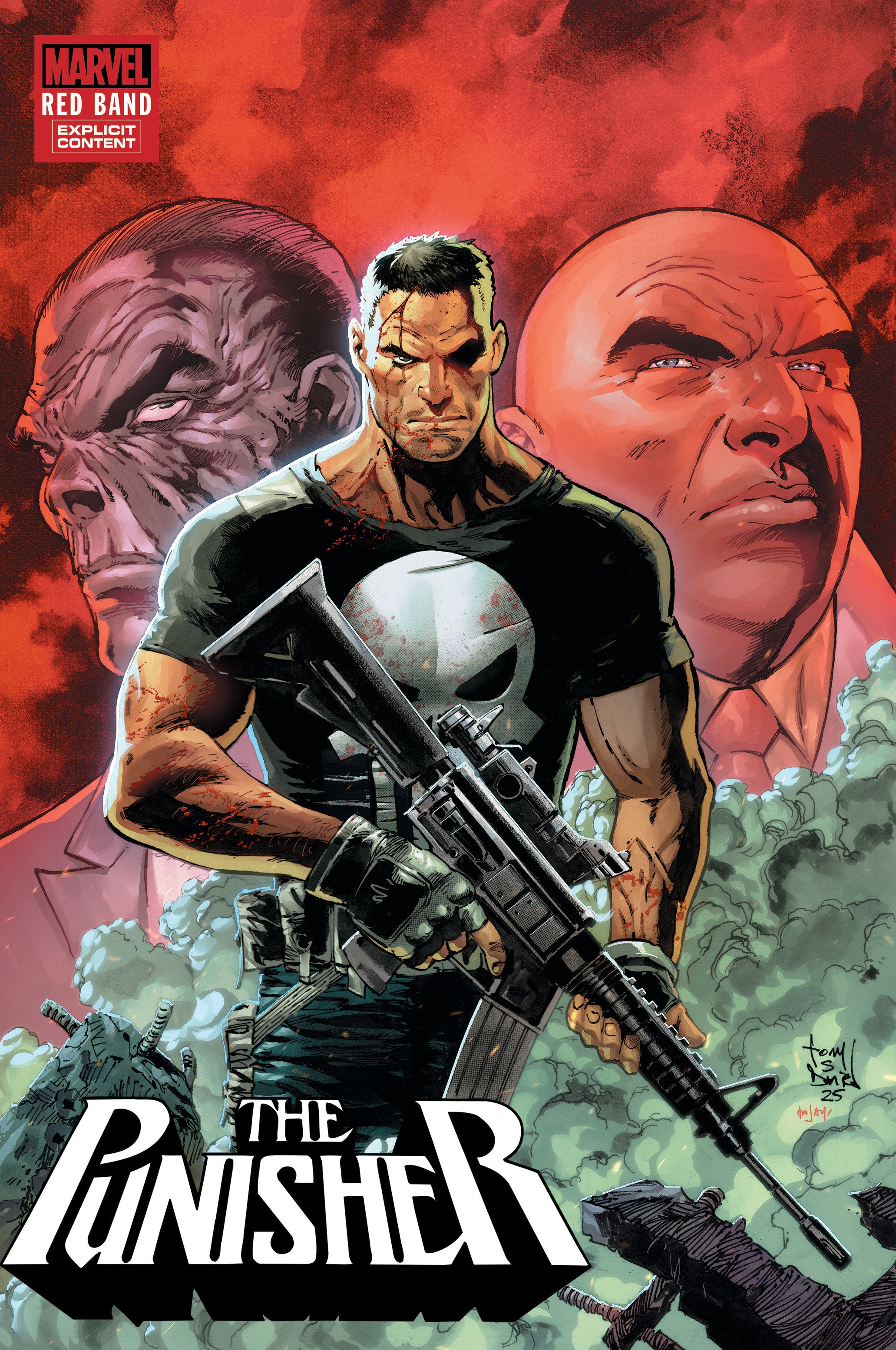 Punisher: Red Band #3 1:25 Tony Daniel Variant [Polybagged]