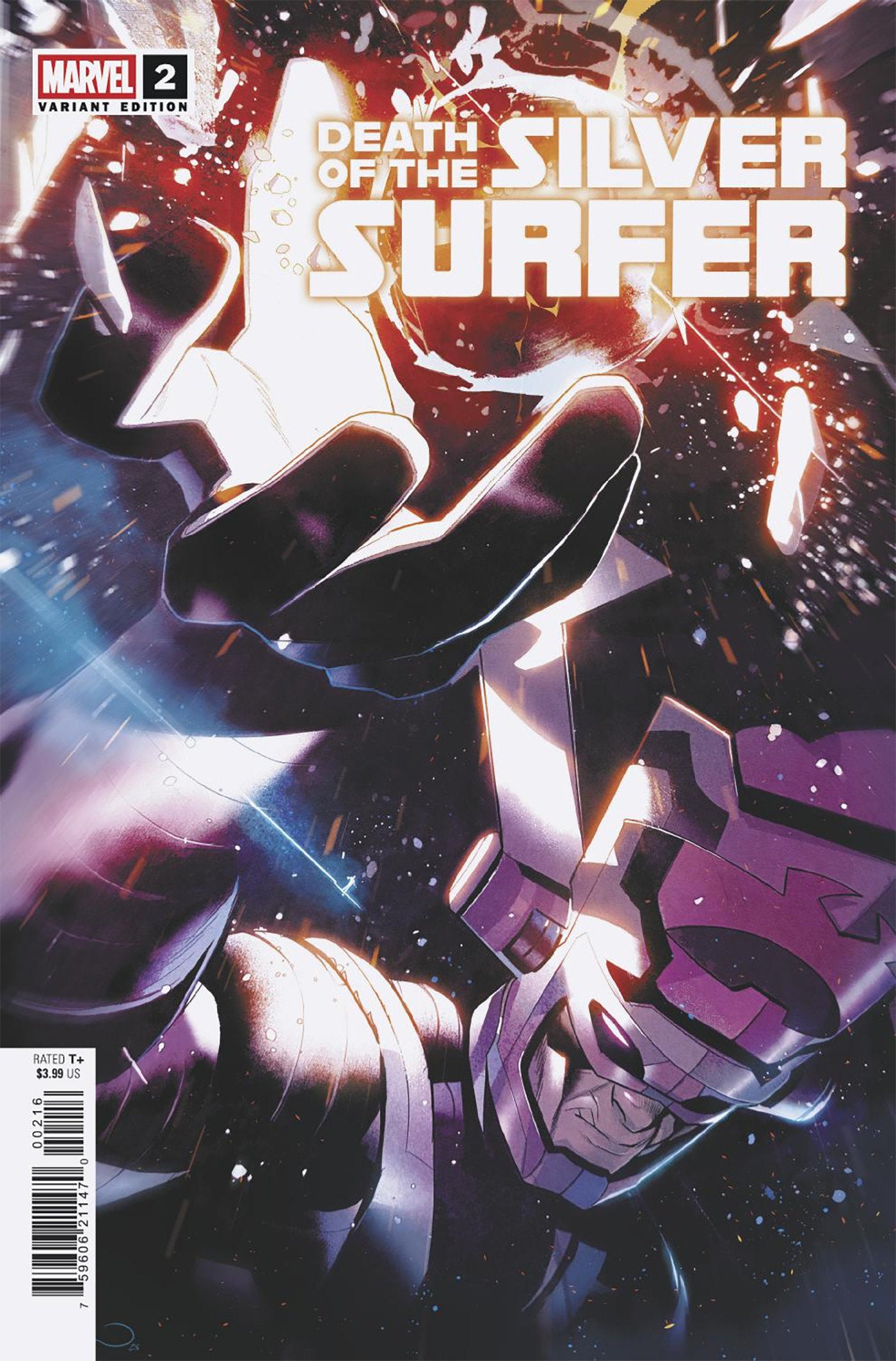 Death Of The Silver Surfer #2 1:25 Simone Di Meo Variant