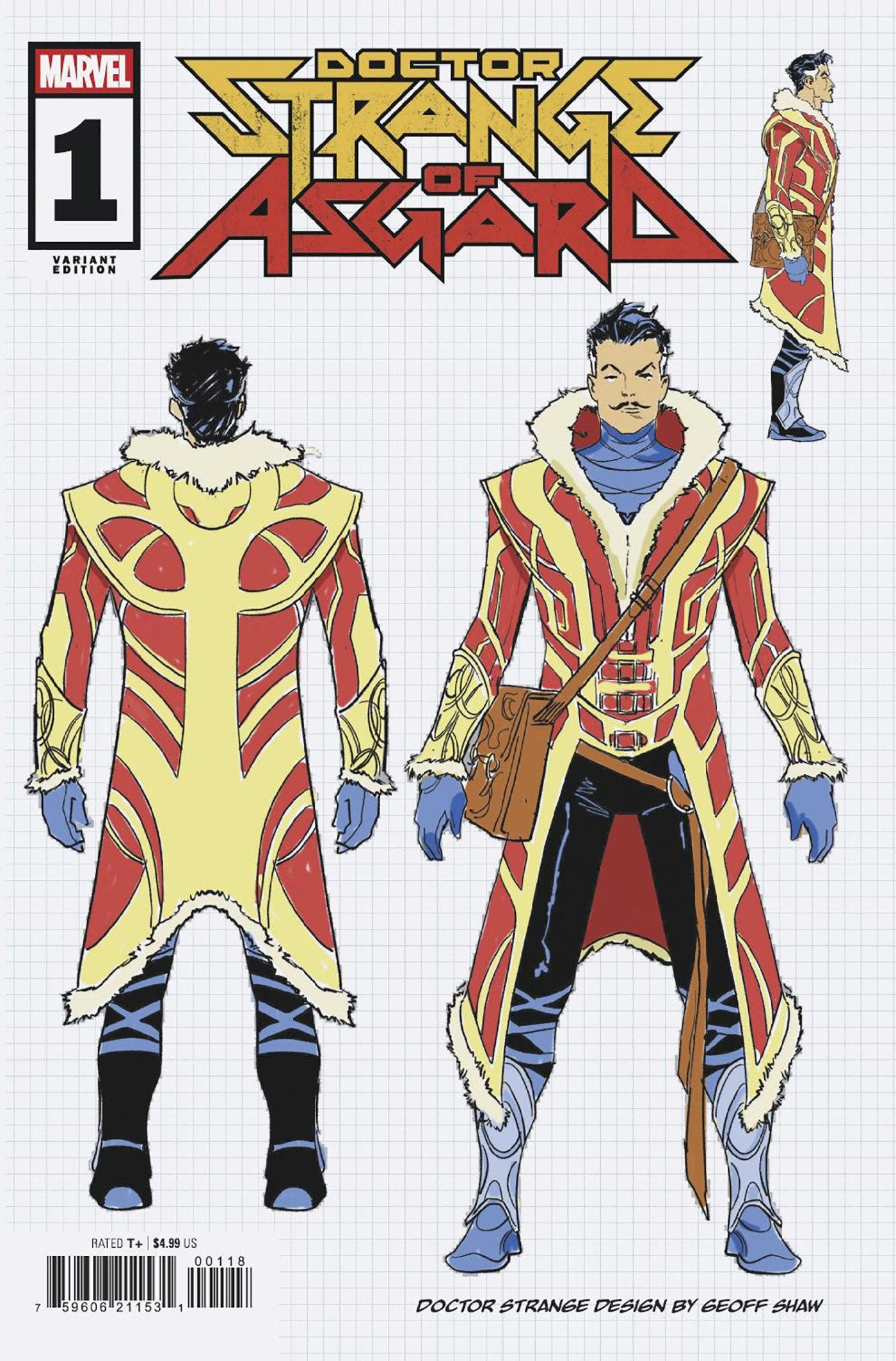Doctor Strange Of Asgard #1 1:10 Geoff Shaw Design Variant [Doom]