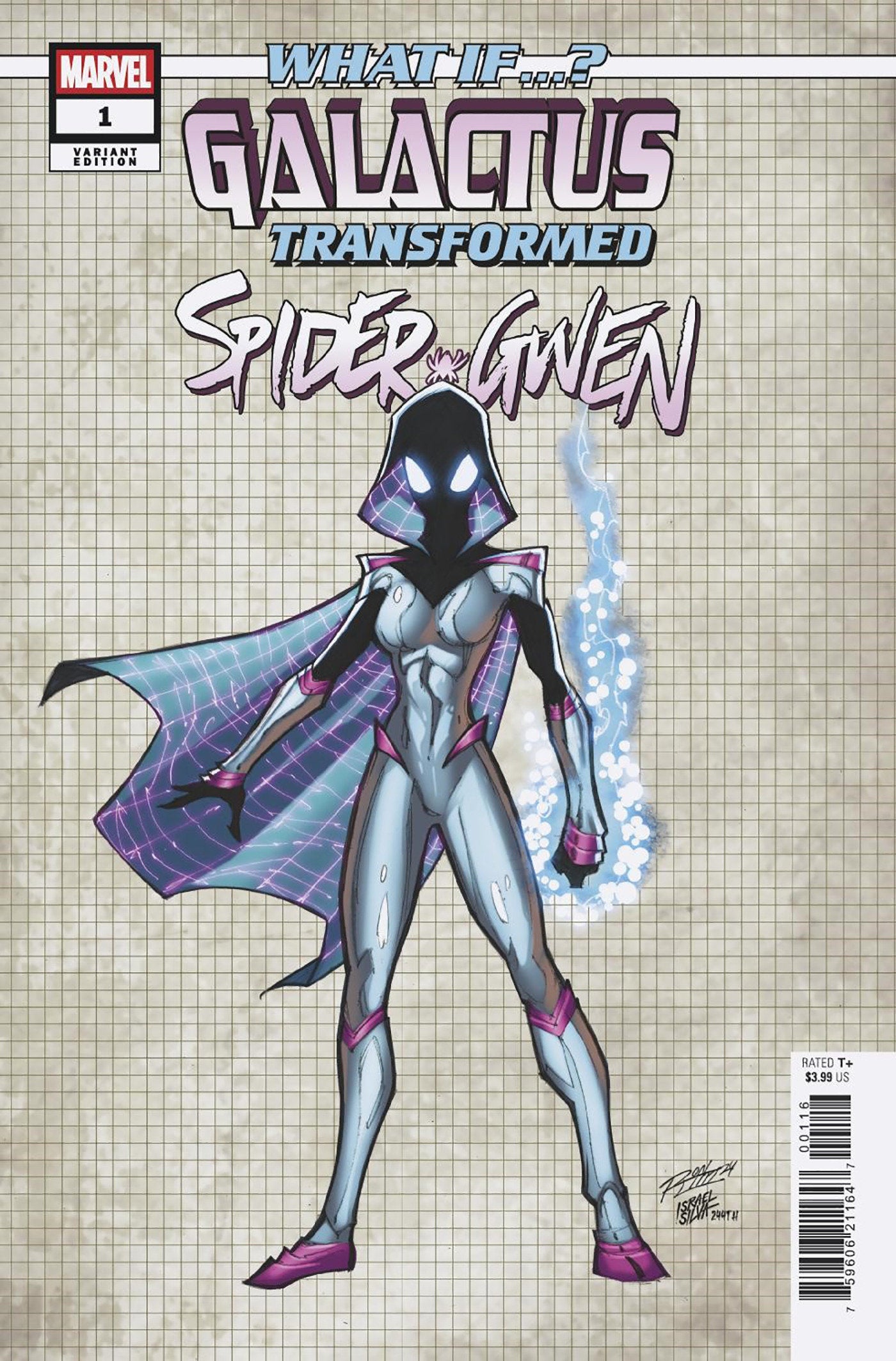 1:10 What If...? Galactus: Galactus Transformed Spider-Gwen? #1 Ron Lim Design Variant