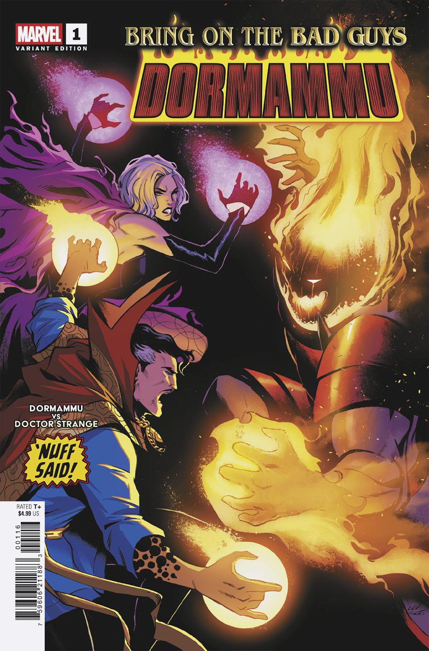 Bring On The Bad Guys: Dormammu #1 1:25 Lee Garbett Nuff Said Variant