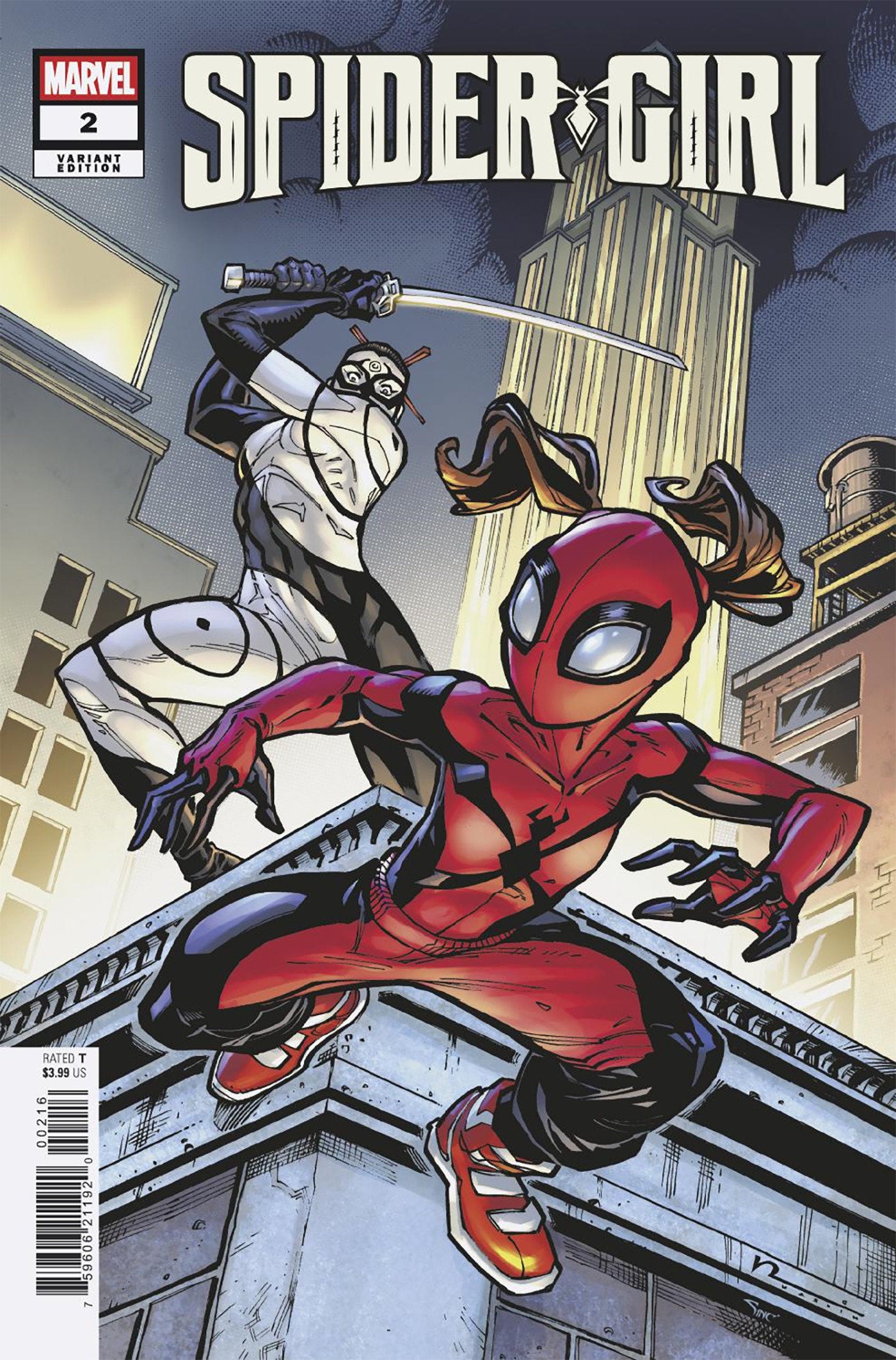 Spider-Girl #2 1:25 Chad Hardin Variant