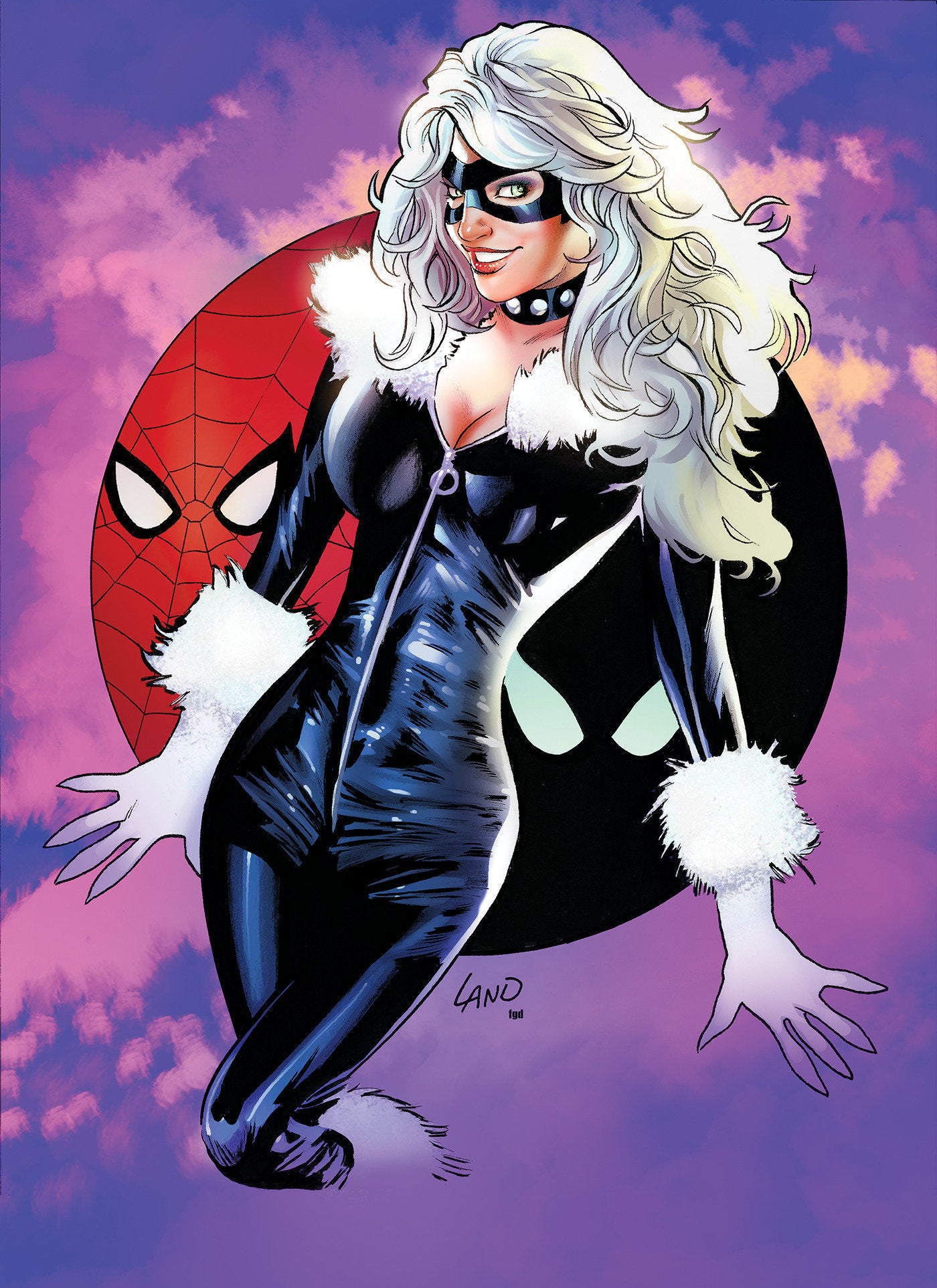 Black Cat #2 1:50 Greg Land Black Cat Full Art Variant