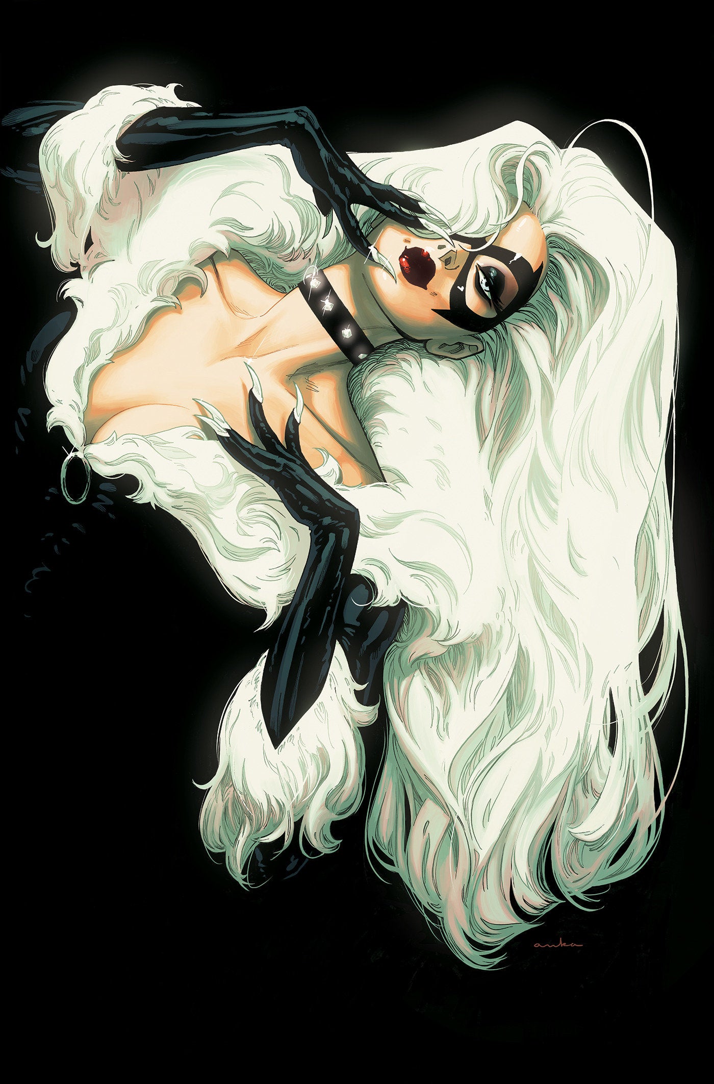 Black Cat #9 1:50 Kris Anka Black Cat Full Art Variant