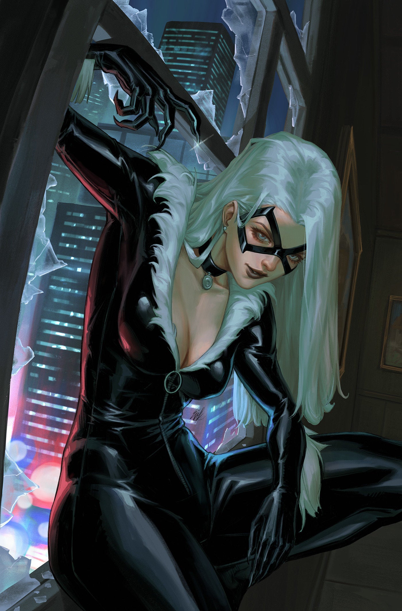 Black Cat #12 1:50 Ejikure Black Cat Full Art Variant