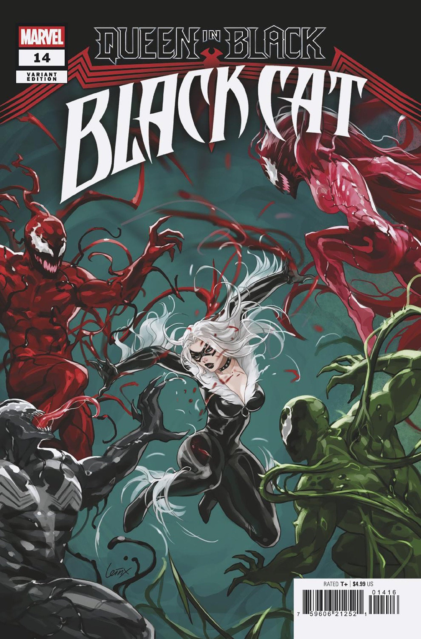 Black Cat #14 1:25 Leirix Variant [Qib]
