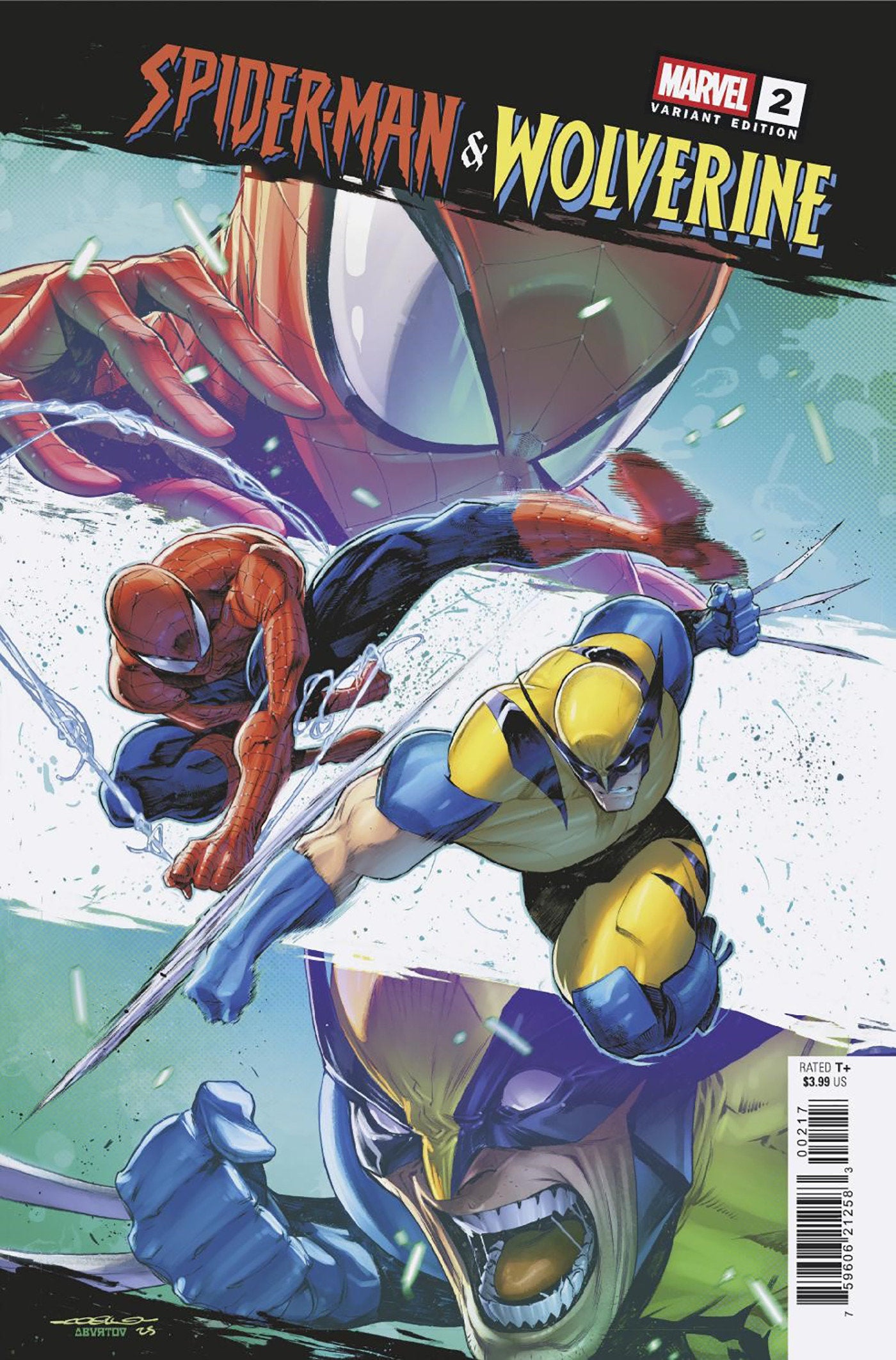 Spider-Man & Wolverine #2 1:25 Iban Coello Variant