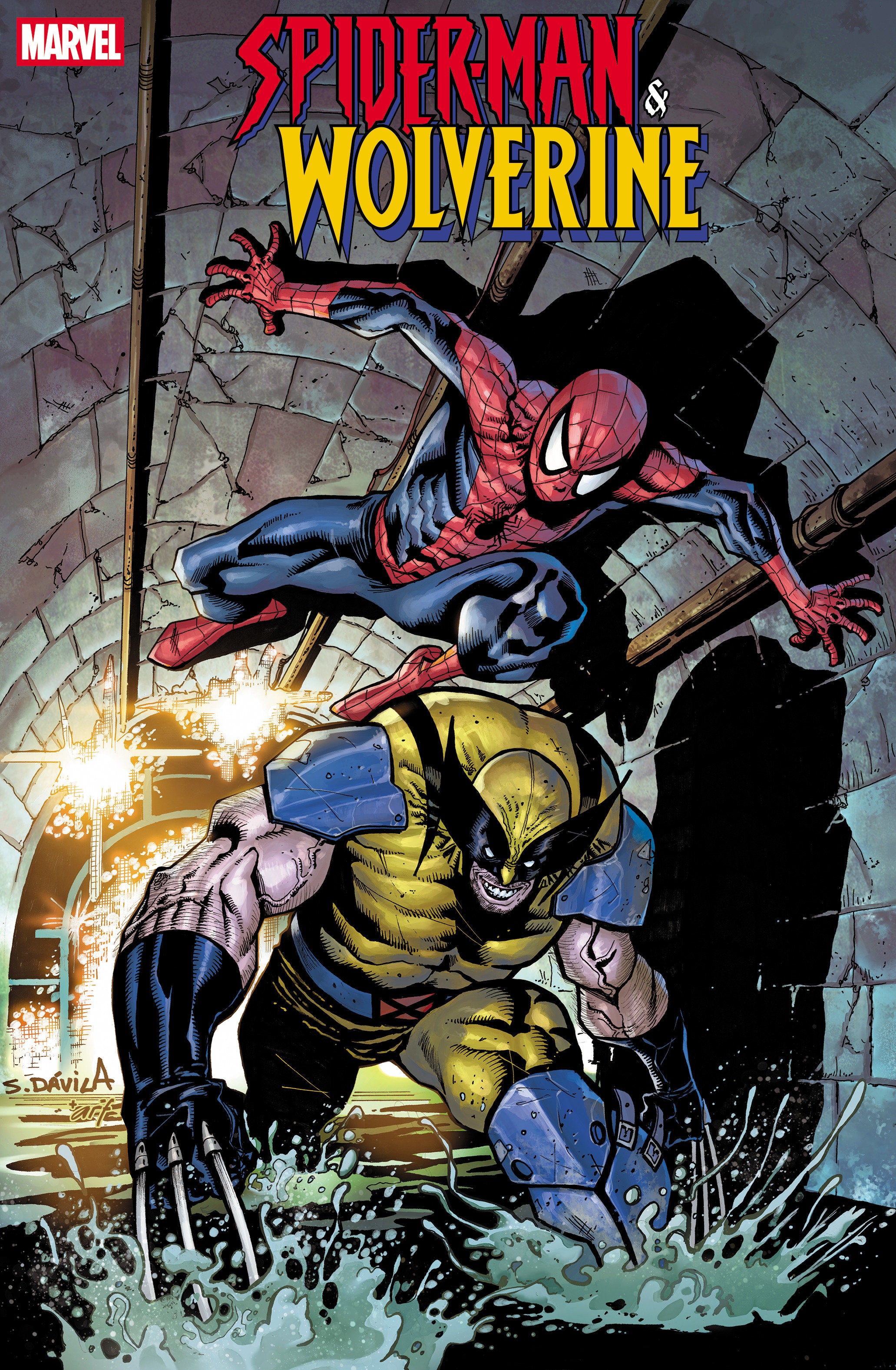 Spider-Man & Wolverine #7 1:25 Sergio Davila Variant