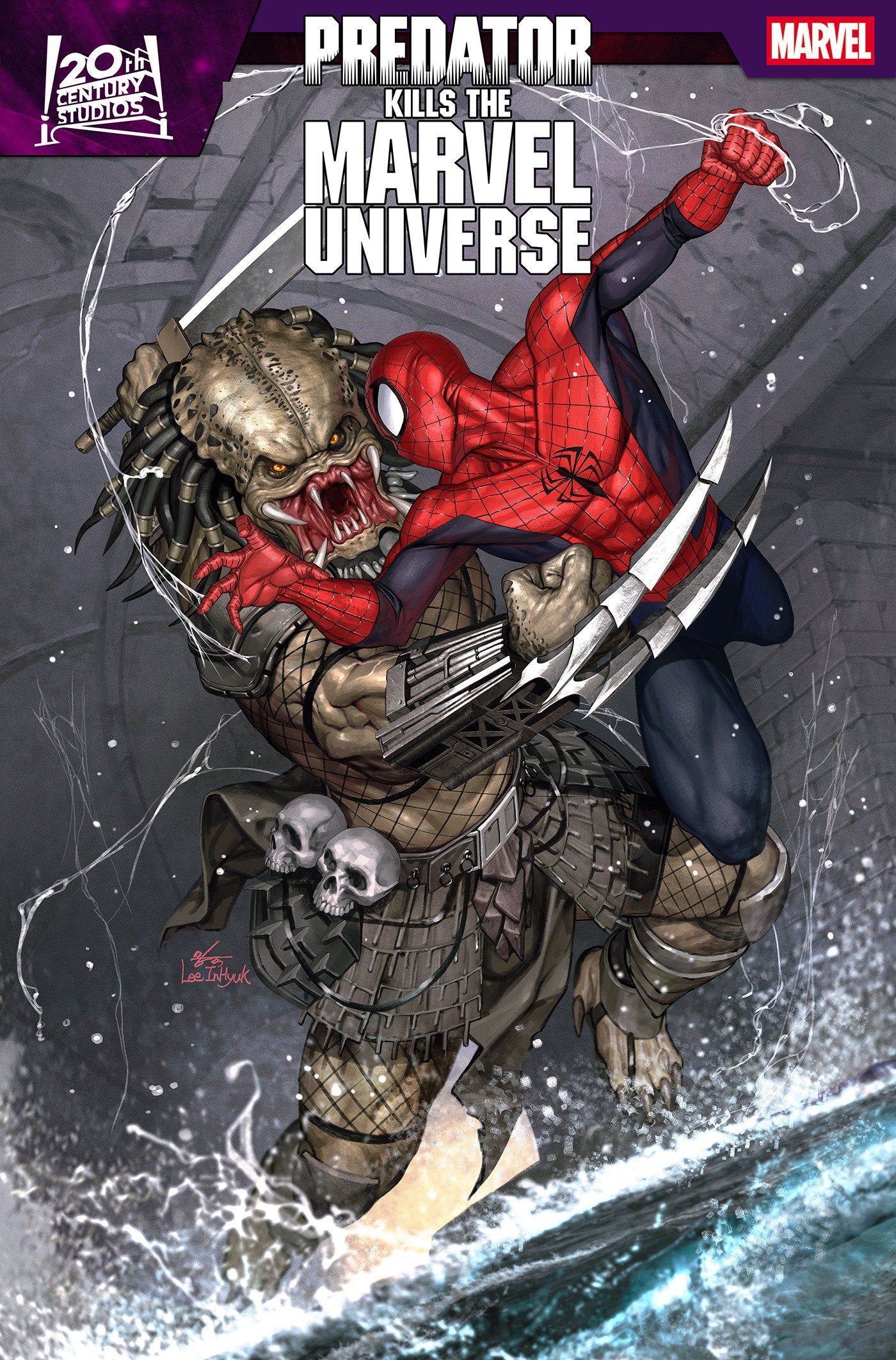 Predator Kills The Marvel Universe #1 1:25 Inhyuk Lee Variant