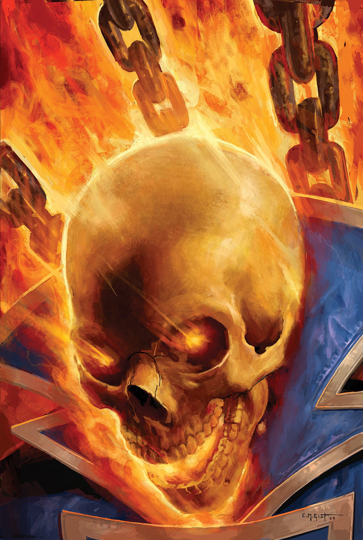 Spirits Of Violence #1 1:50 E.M. Gist Full Art Variant NM-
