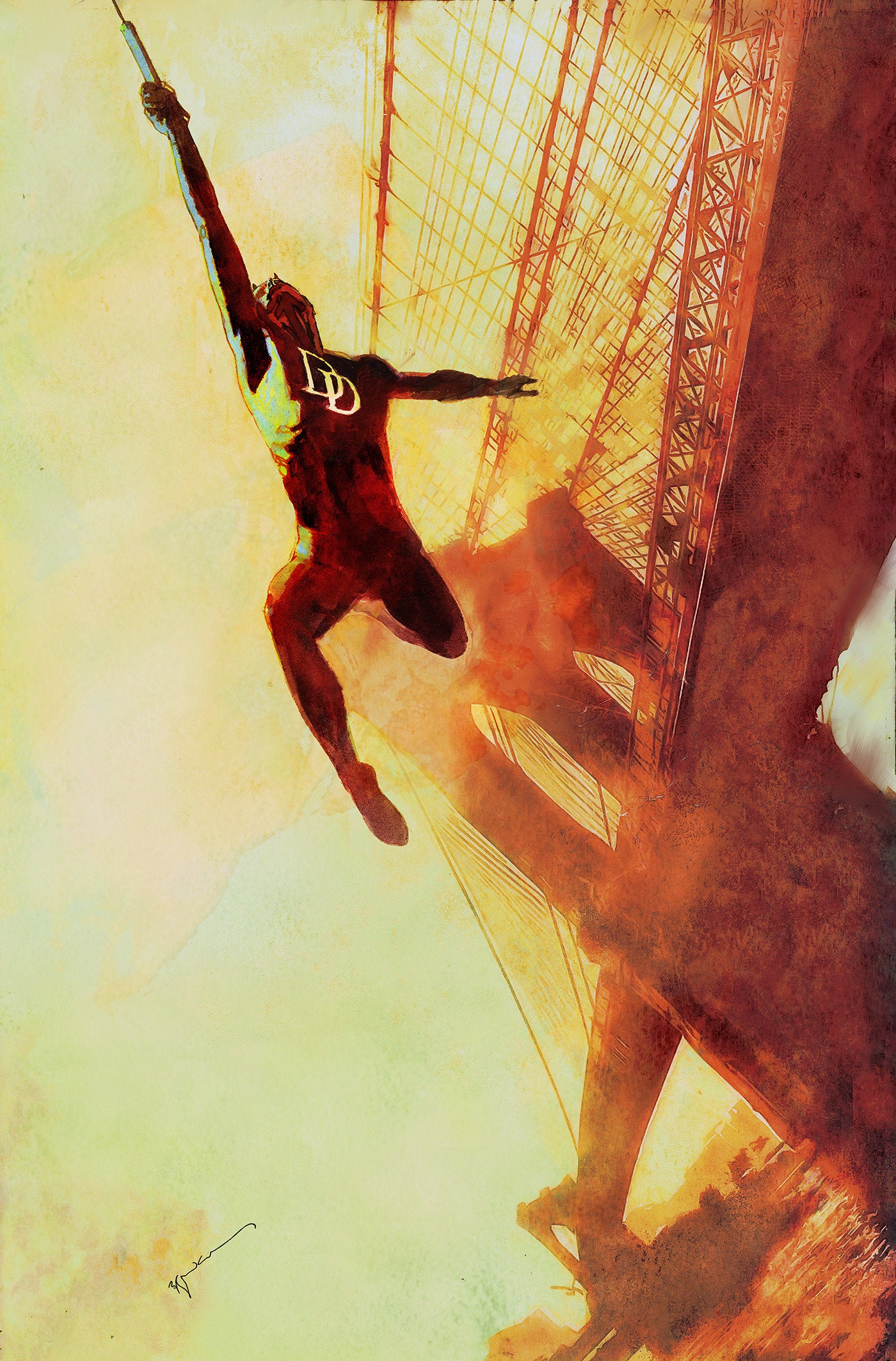 Daredevil #2 1:100 Bill Sienkiewicz Full Art Variant